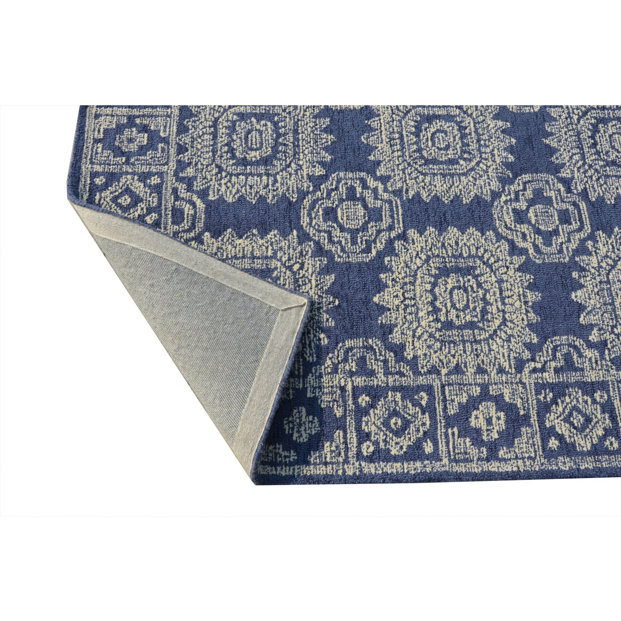 Hudson 2469 Navy Suzani Area Rug, Size - 5' x 7'