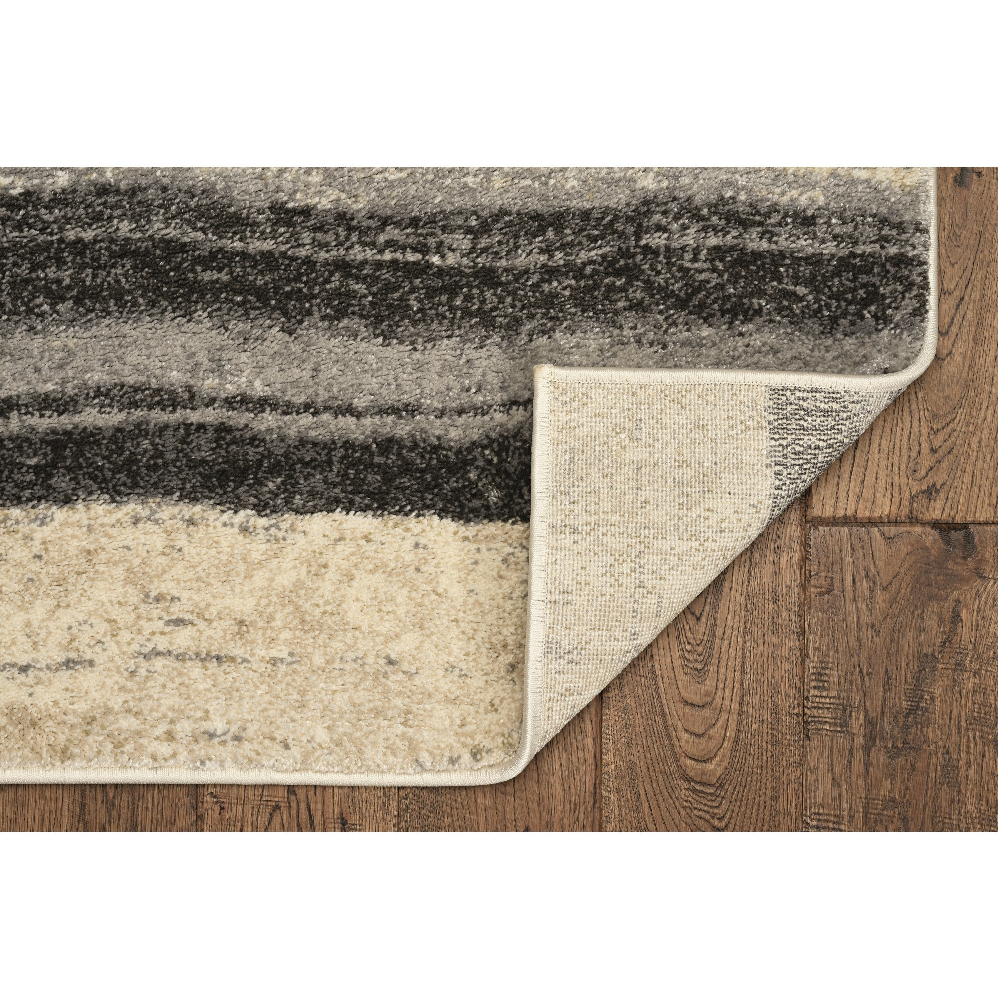 Hue 4717 Beige/Grey Landscapes Area Rug, Size - 3'3" x 4'11"