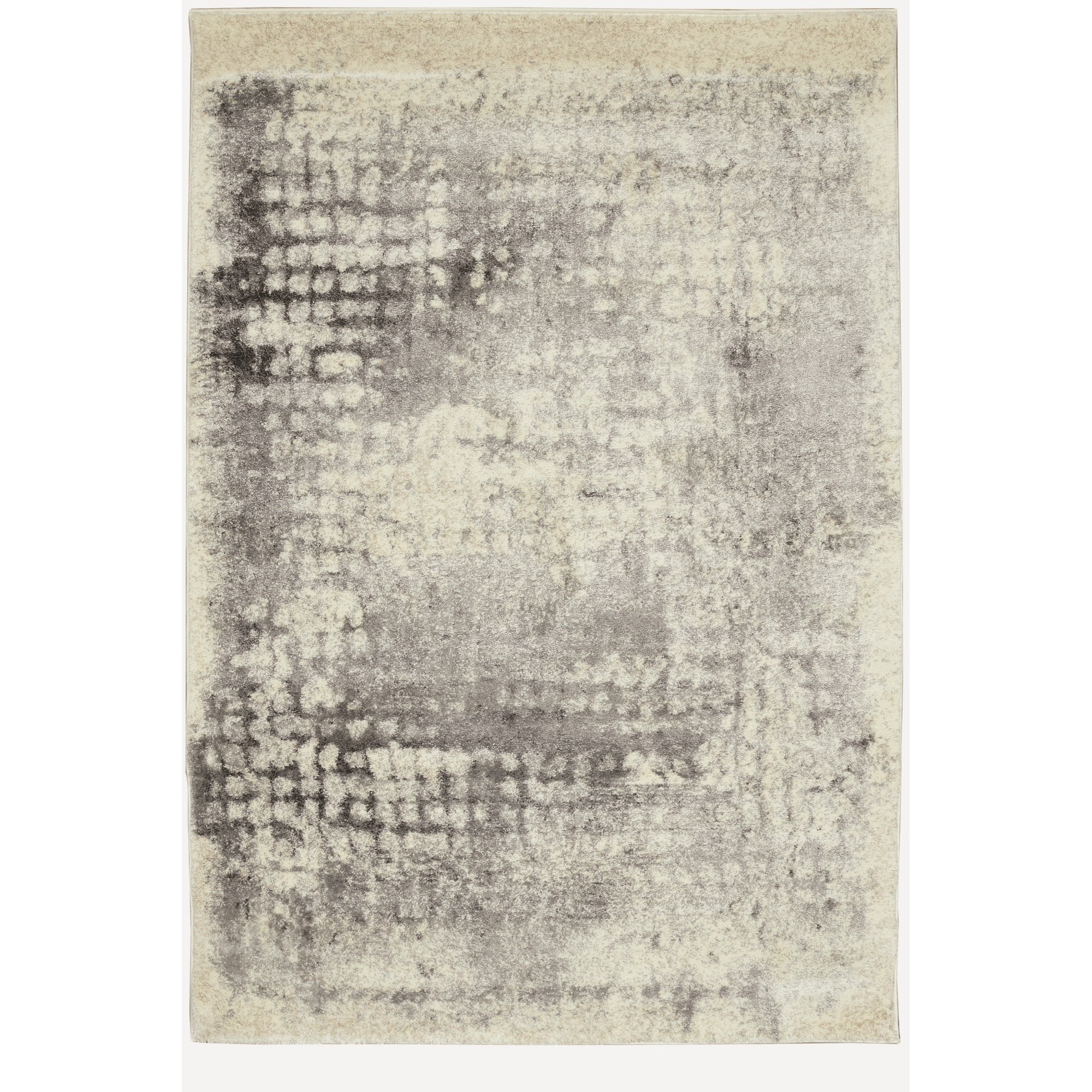 Hue 4718 Beige/Grey Views Area Rug, Size - 5'3" x 7'7"