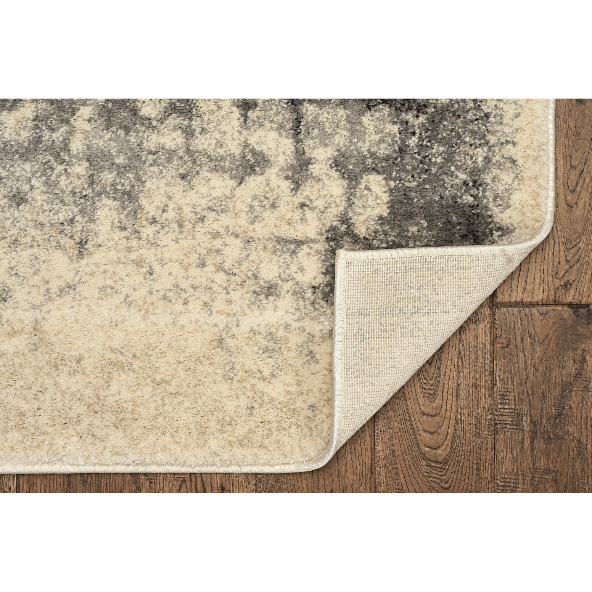 Hue 4718 Beige/Grey Views Area Rug, Size - 5'3" x 7'7"