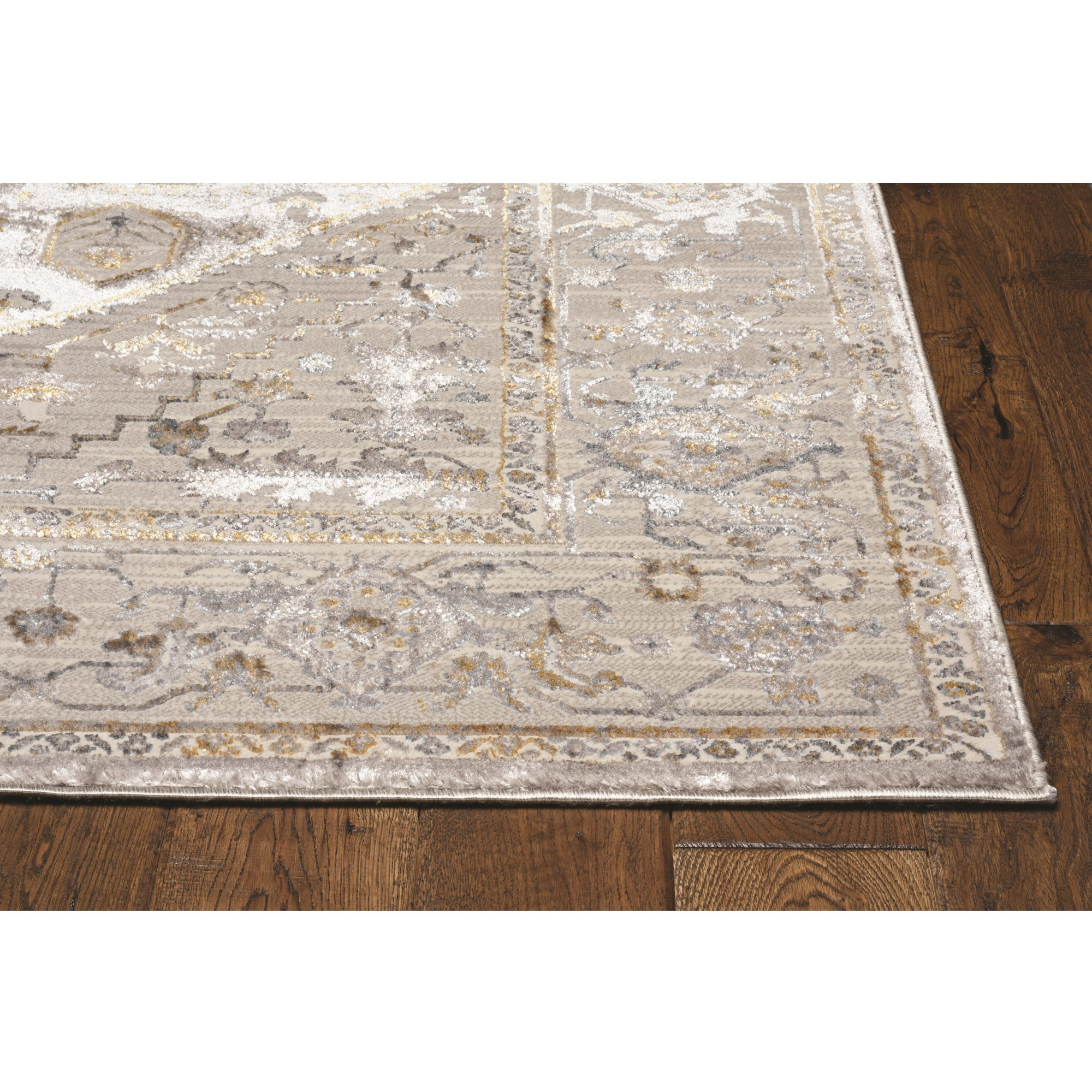 Inspire 7501 Grey Parisian Area Rug, Size - 7'10" x 10'10"
