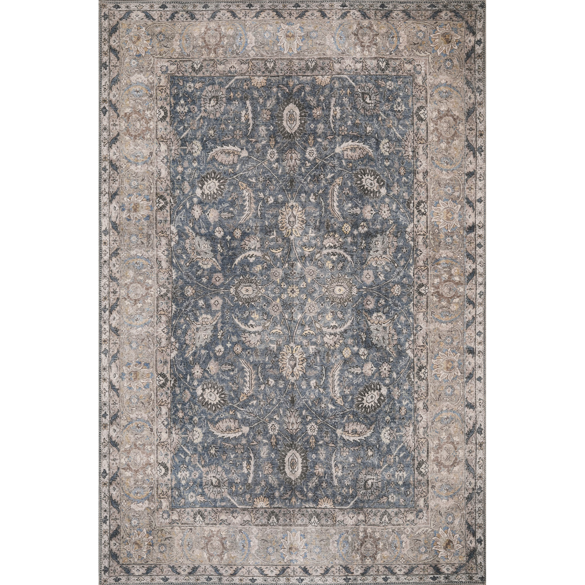 London 4802 Blue Madison Area Rug, Size - 10' x 14'