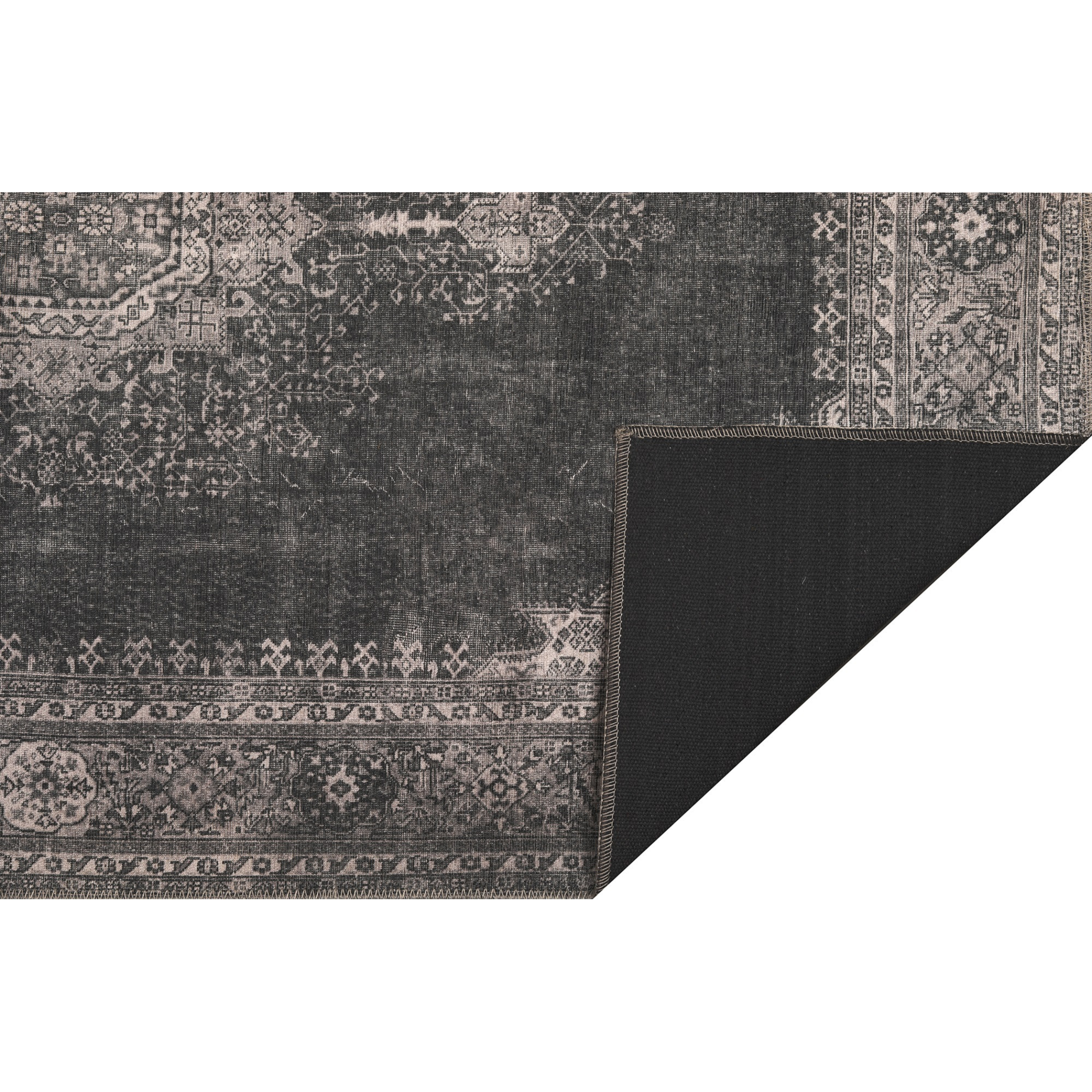 London 4803 Grey Lauren Area Rug, Size - 2'6" x 7'6" Runner