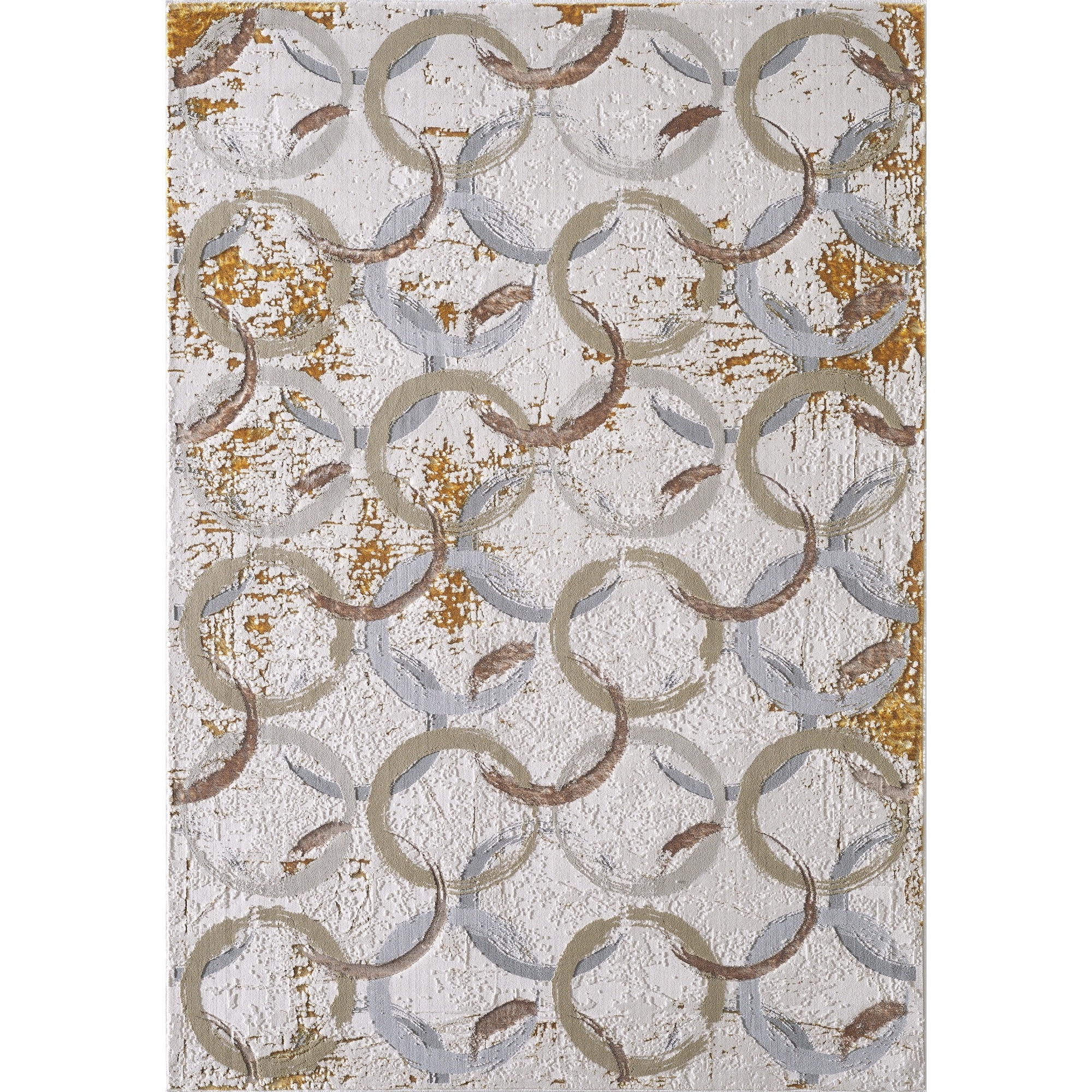 Luna 7137 Birch White Area Rug, Size - 7'10" x 10'10"