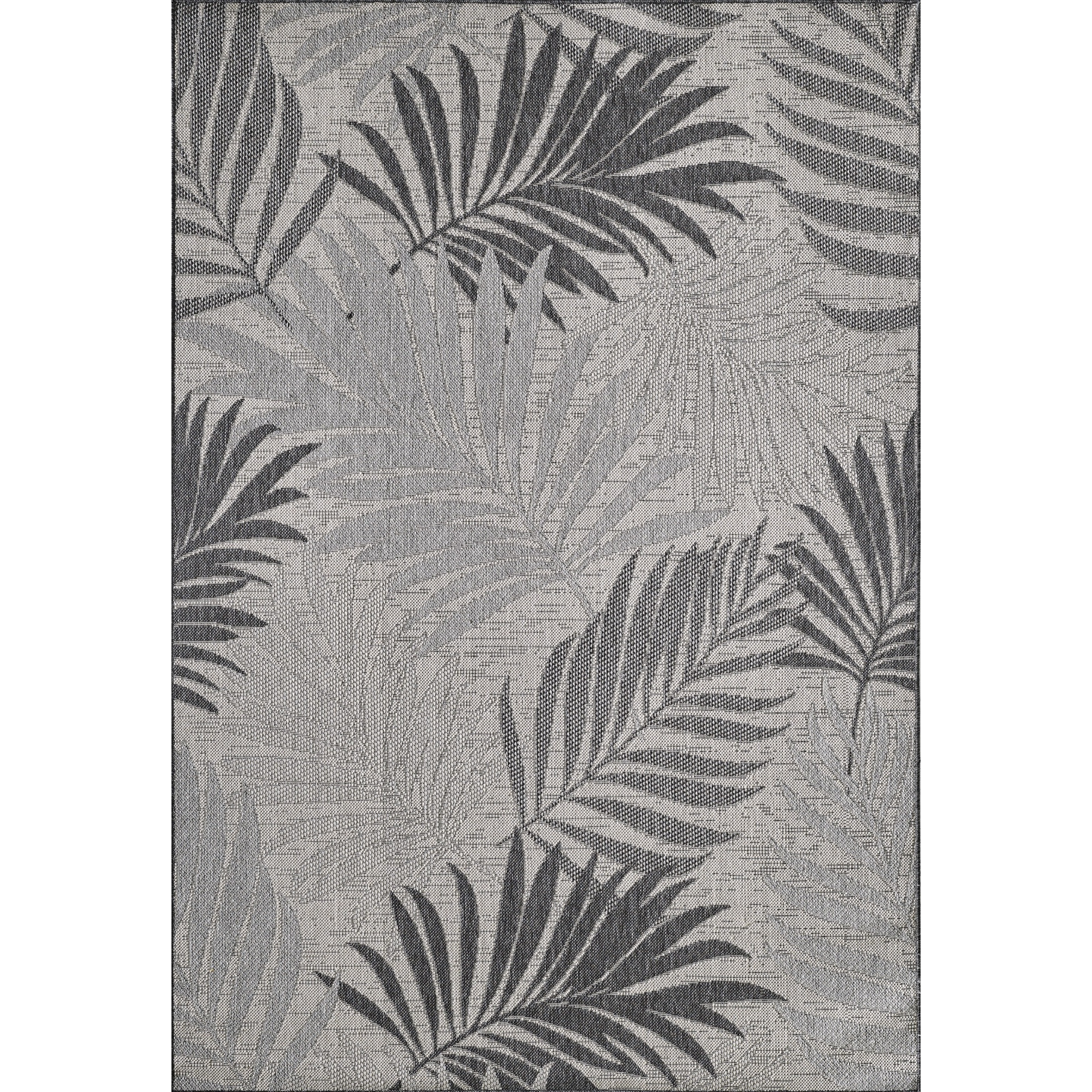 Provo 5785 Grey Palms Area Rug, Size - 27 x 311