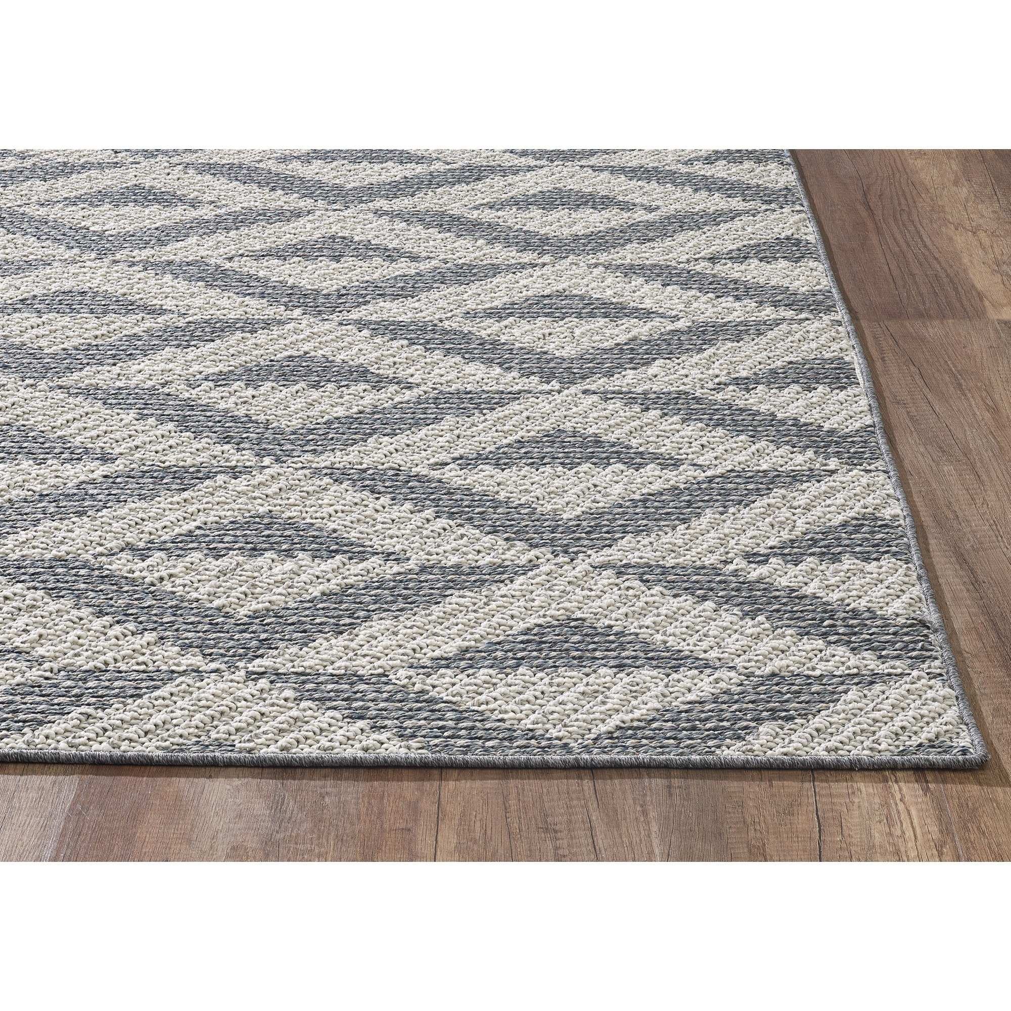 Terrace 6759 Grey Illusion Area Rug, Size - 2'7" x 7'9" Runner