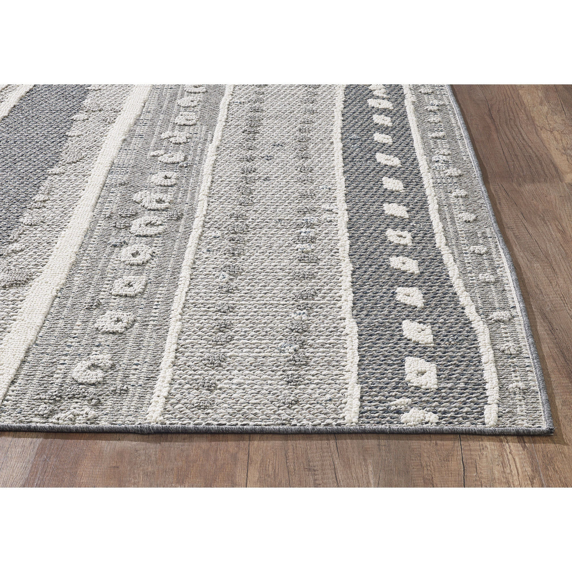 Terrace 6761 Grey Terrain Area Rug, Size - 2'7" x 7'9" Runner