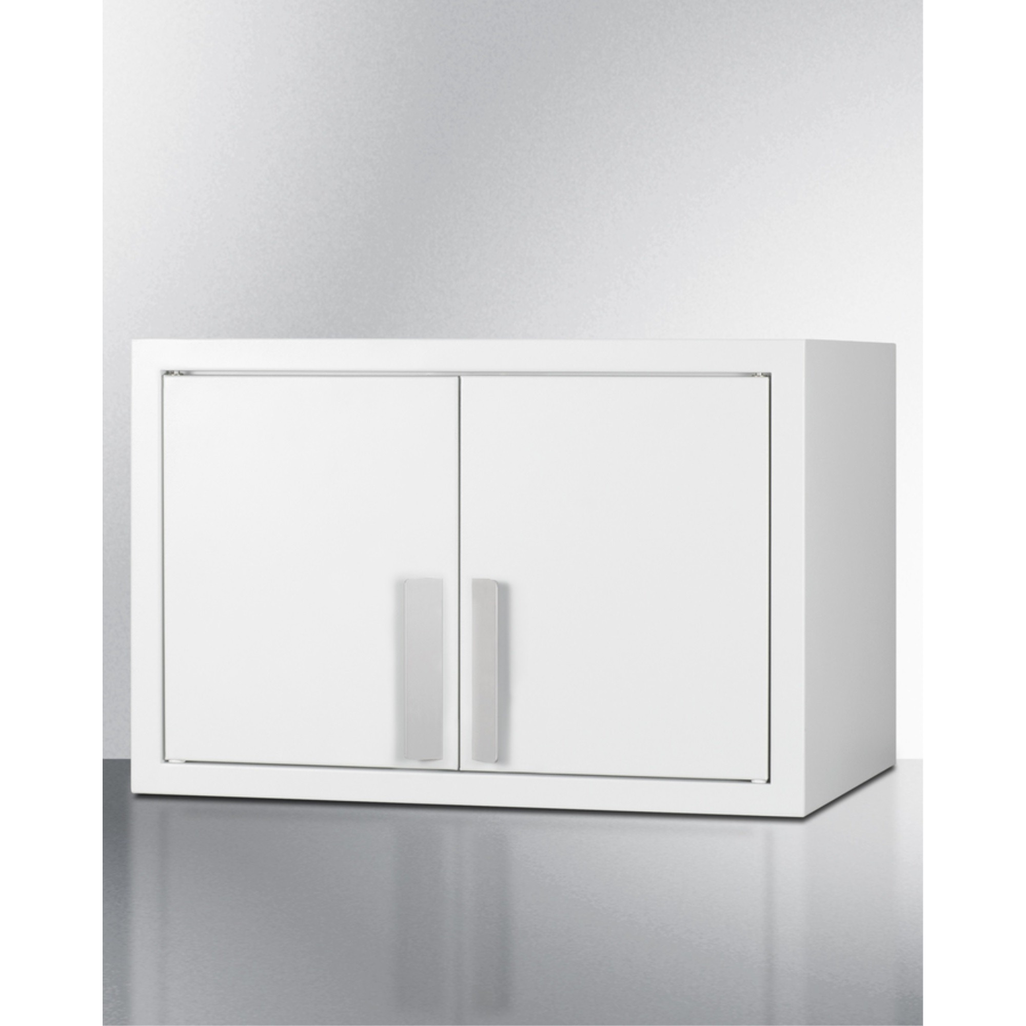 12" H x 18" W 2-door wall cabinet in white