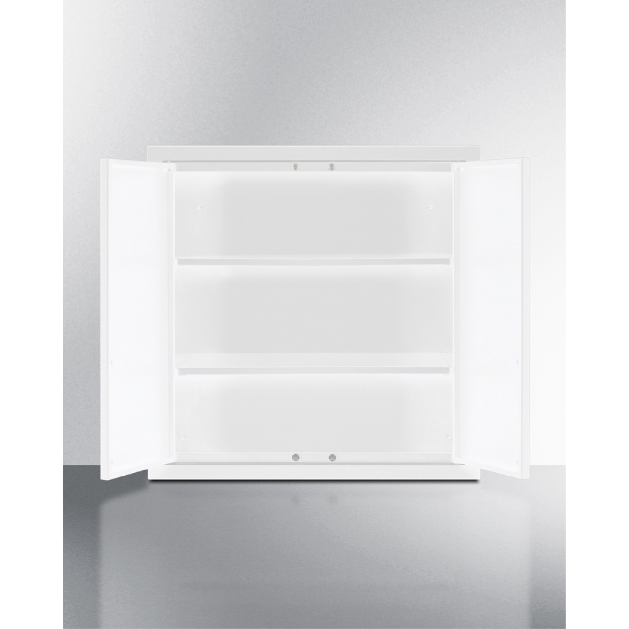 18" x 18" 2-door wall cabinet in white