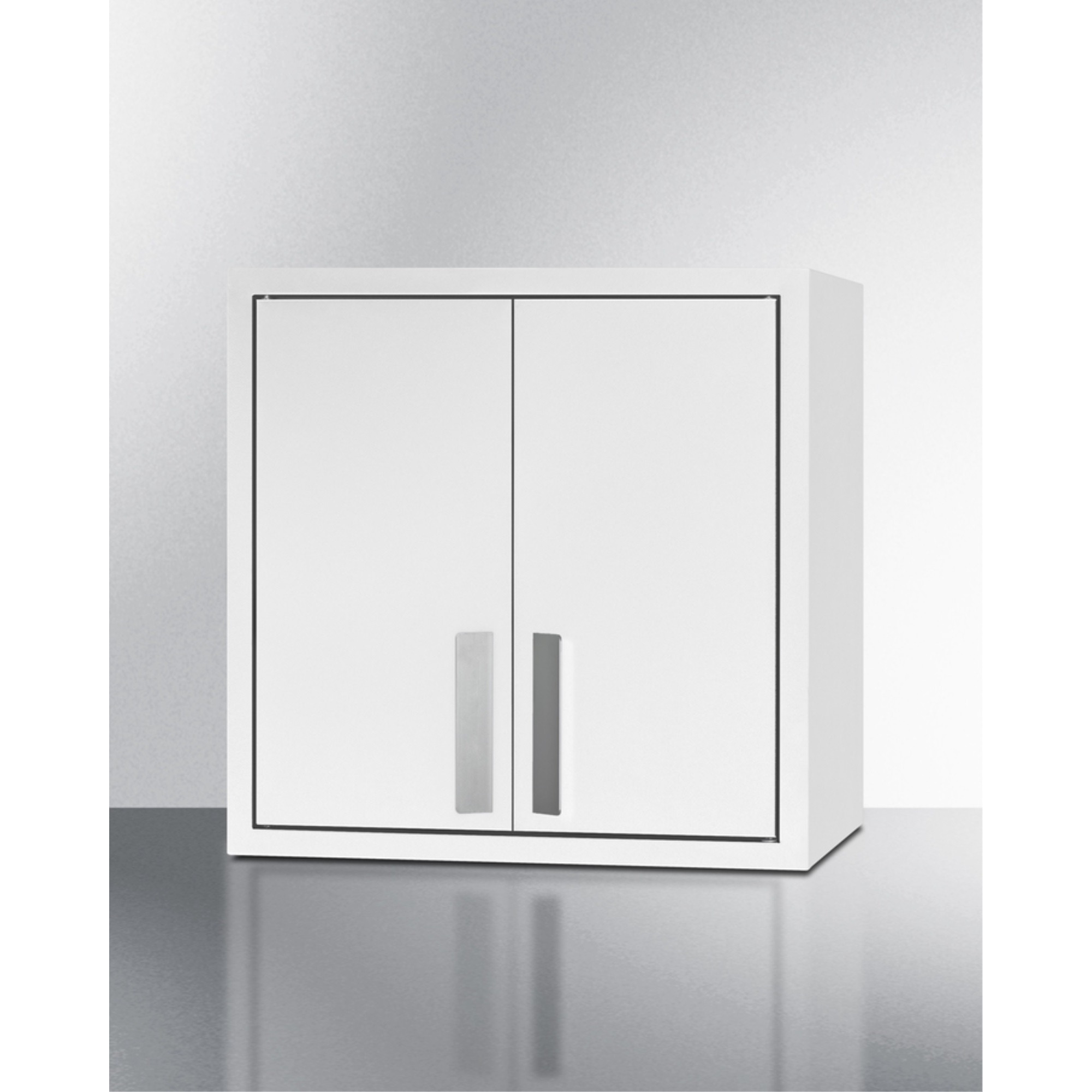 18" x 18" 2-door wall cabinet in white