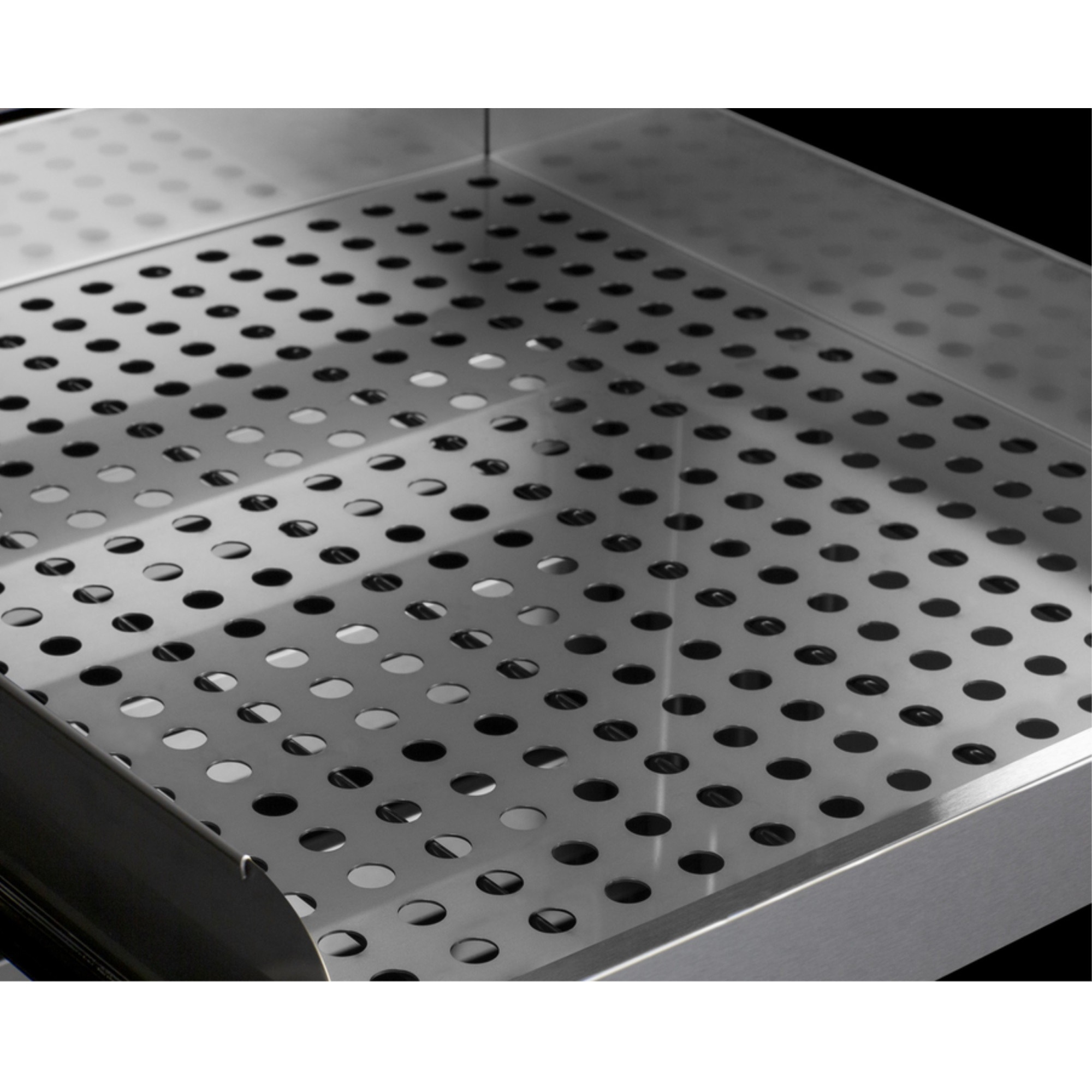 Stainless steel shelving to convert ALWC532/SWC532BLBIST wine cellars for produce and other storage