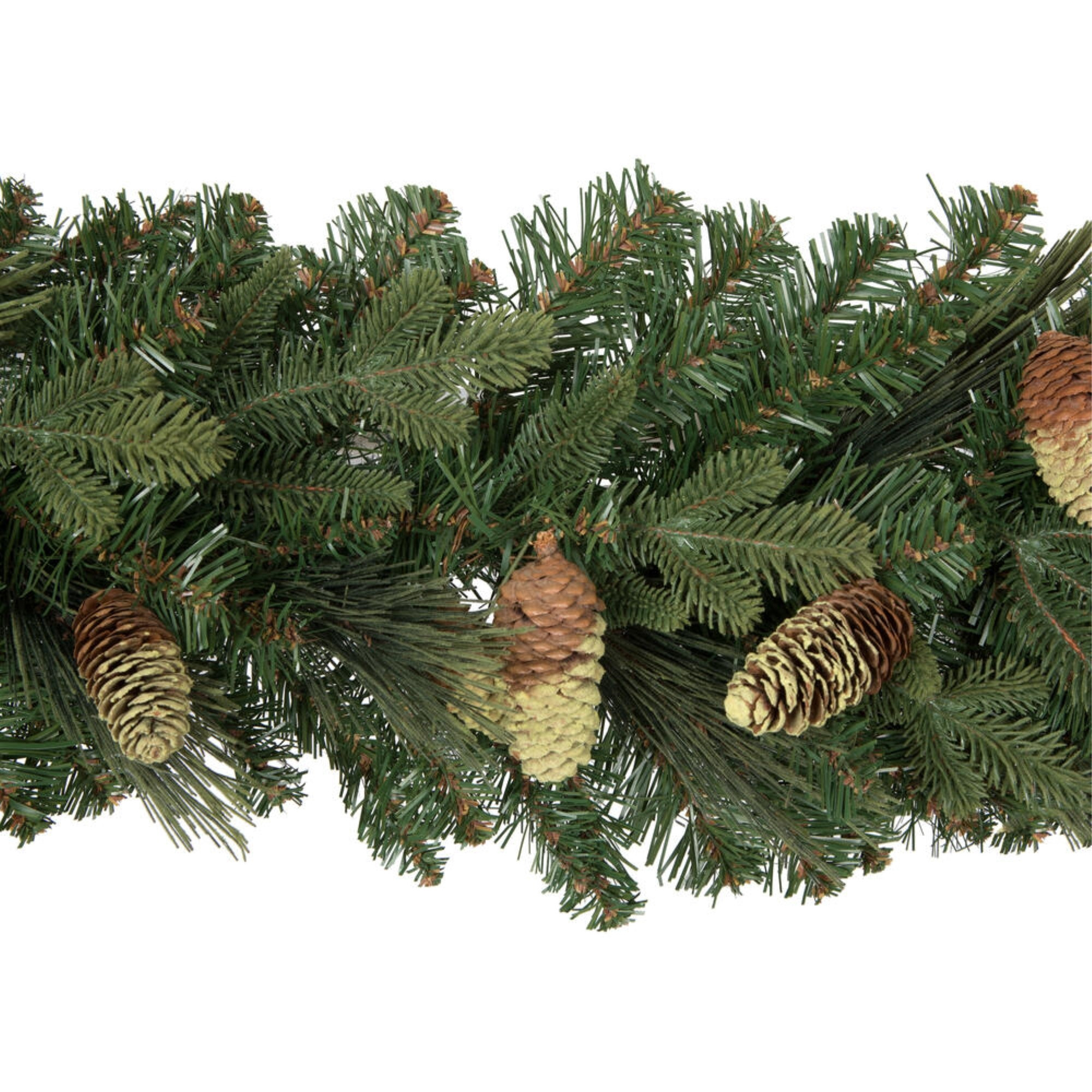 9' x 14" Emerald Mixed Fir Garland 384T