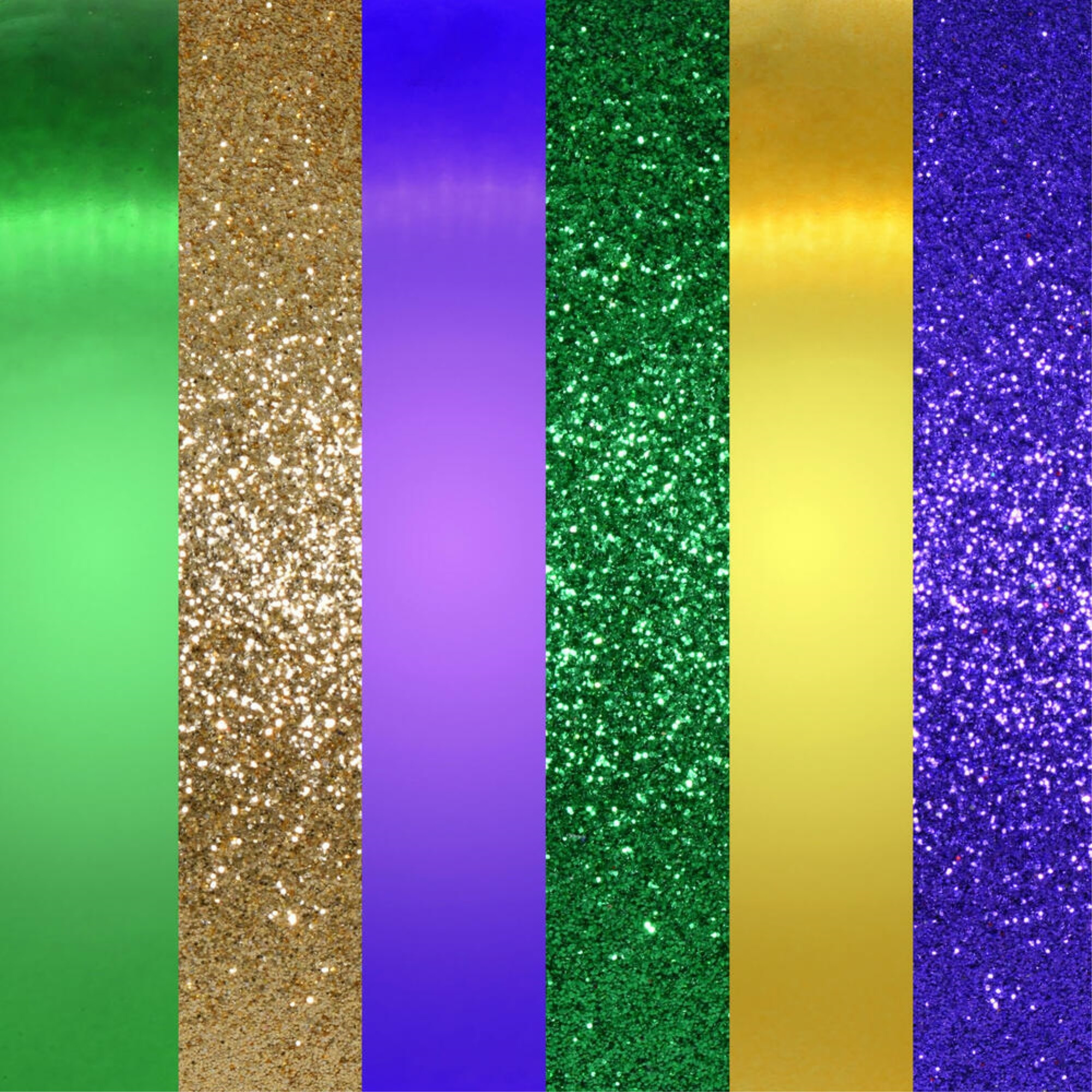 3" Green Copper-Gold Purple Asst 24/box