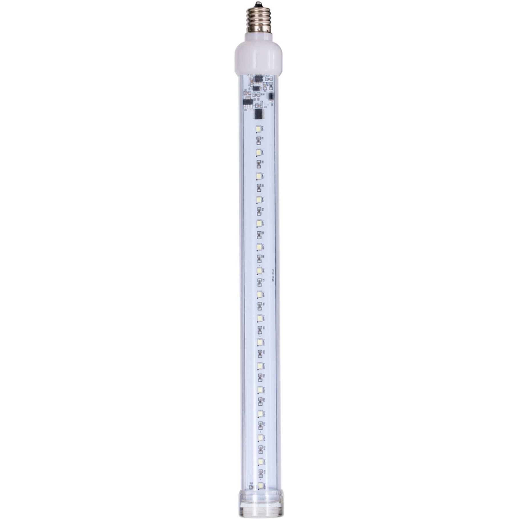 12" Cool White C9 LED SnowFall Tube 5Pk