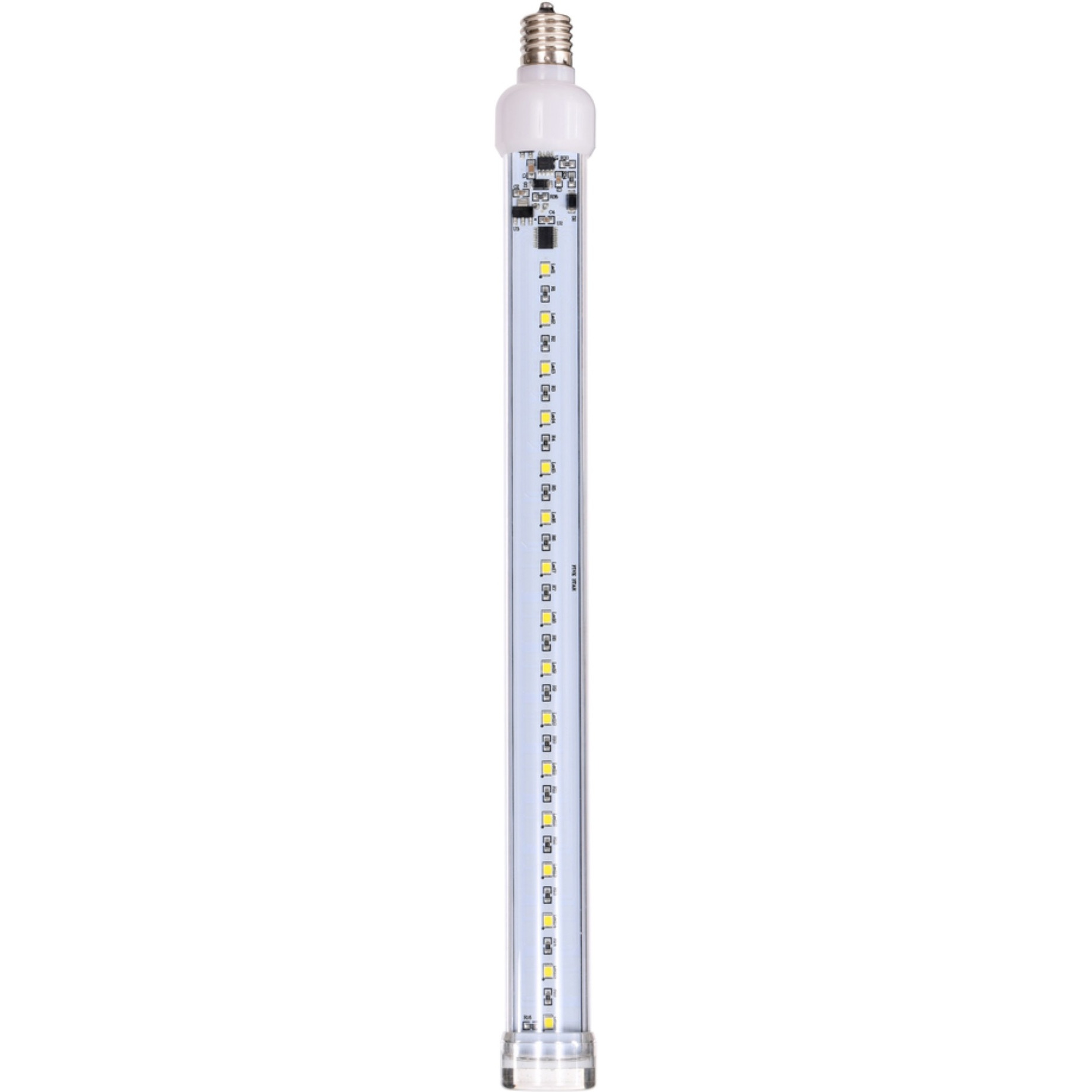 12" Pure White C9 LED SnowFall Tube 5Pk