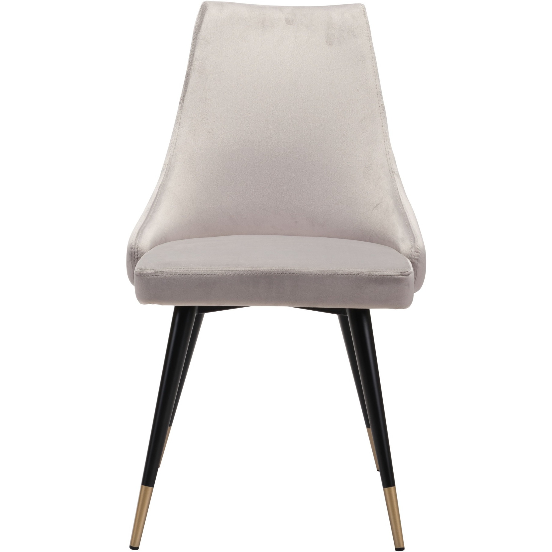 Piccolo Dining Chair (Set of 2) Gray