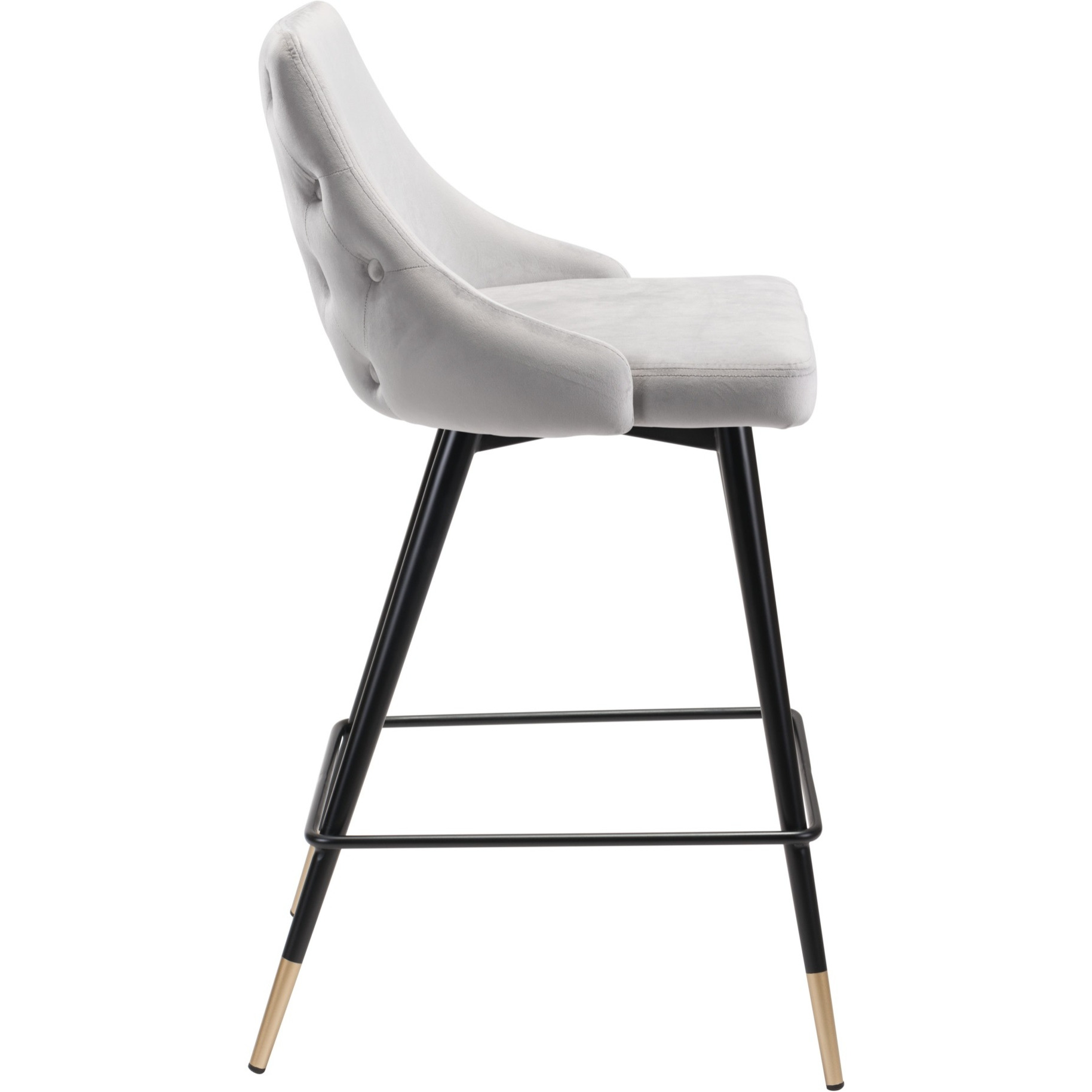 Piccolo Counter Stool Gray