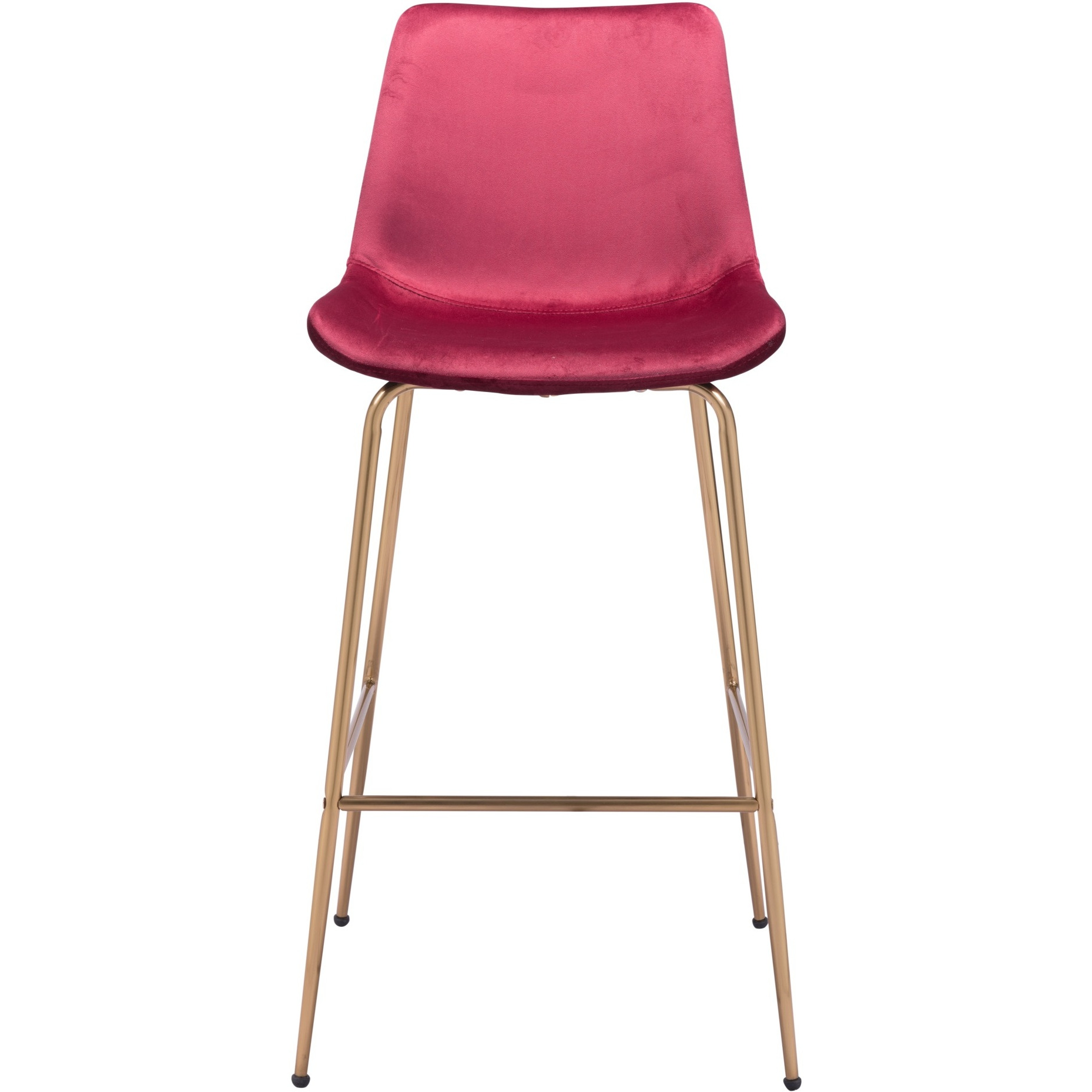 Tony Barstool Red and Gold