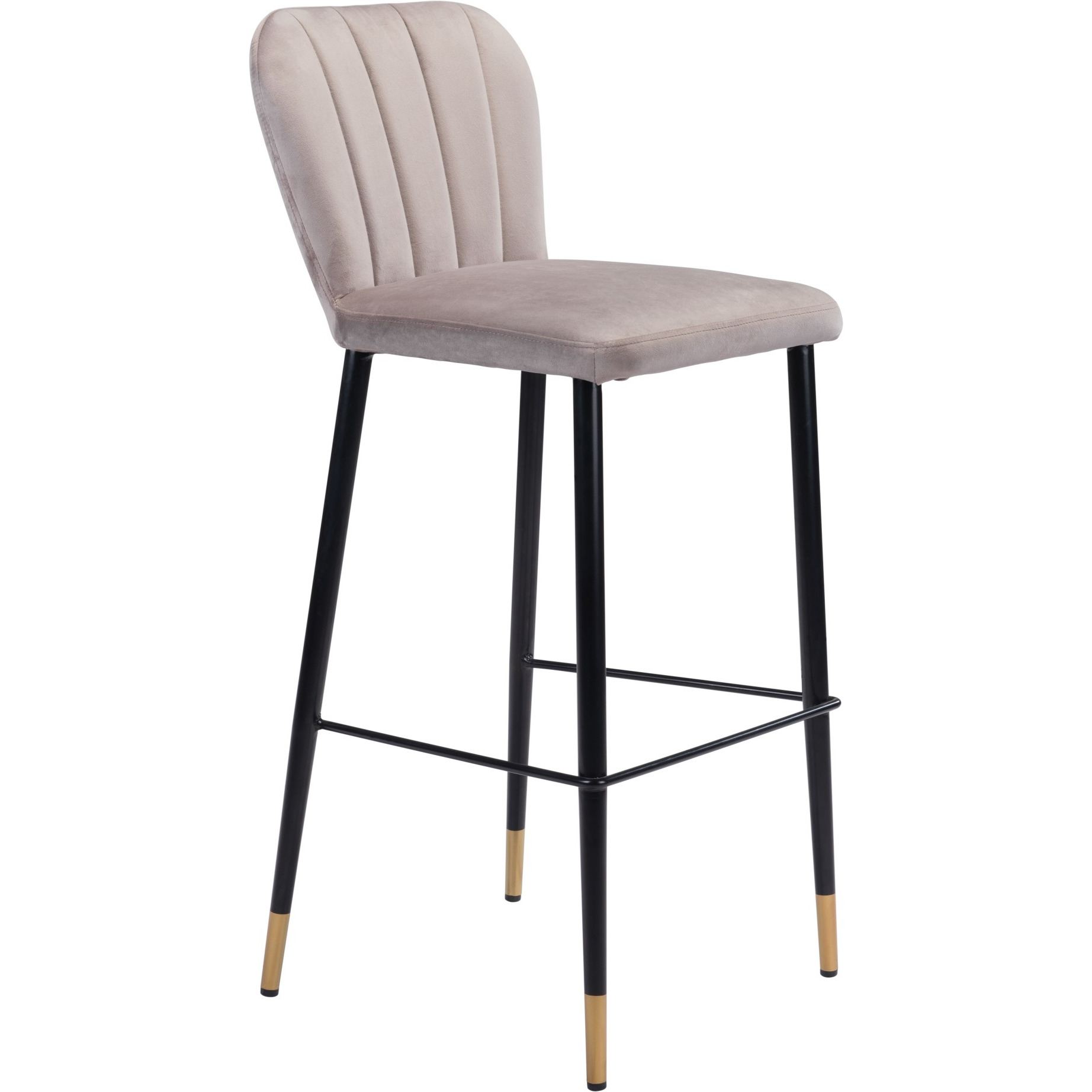 Manchester Barstool (Set of 2) Gray