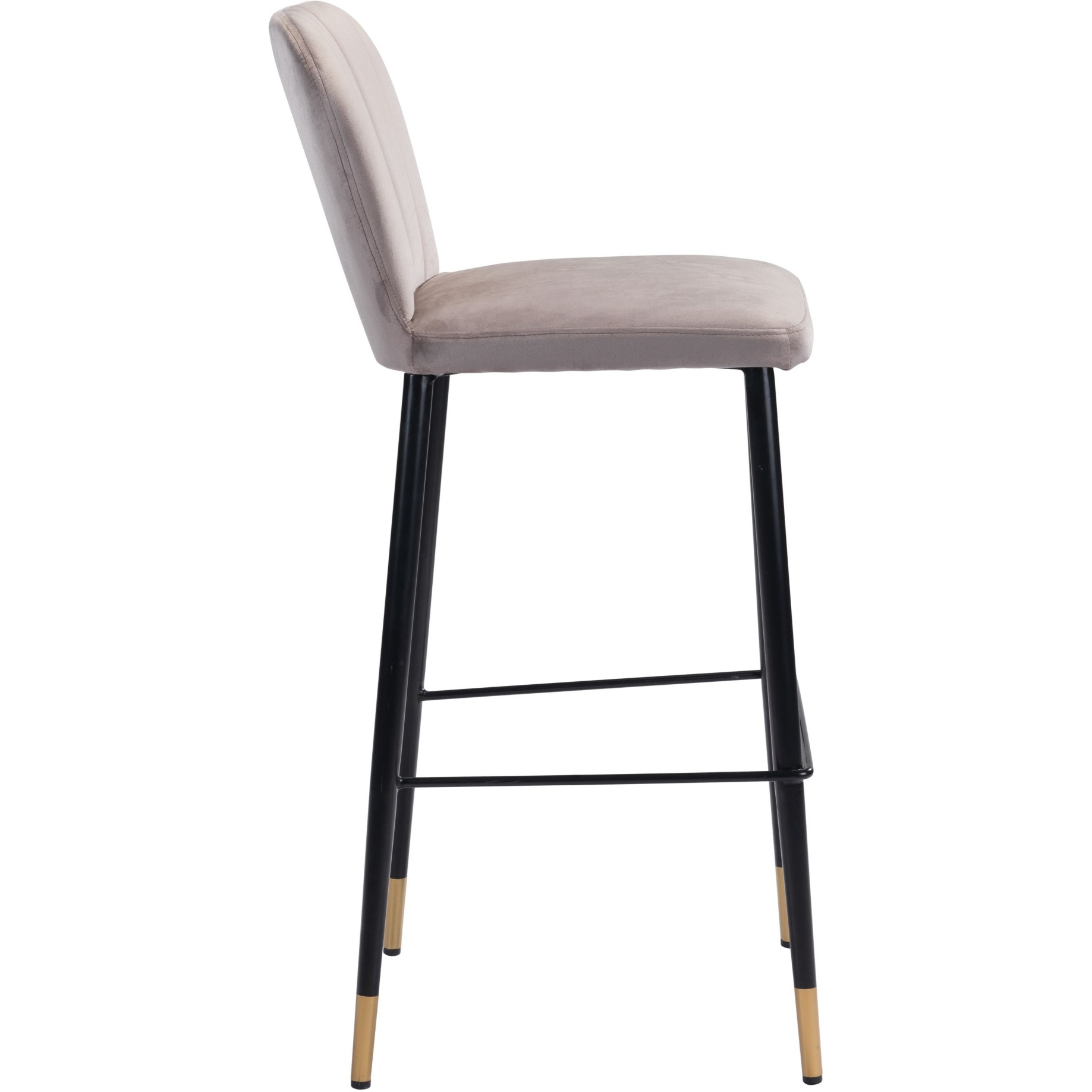 Manchester Barstool (Set of 2) Gray