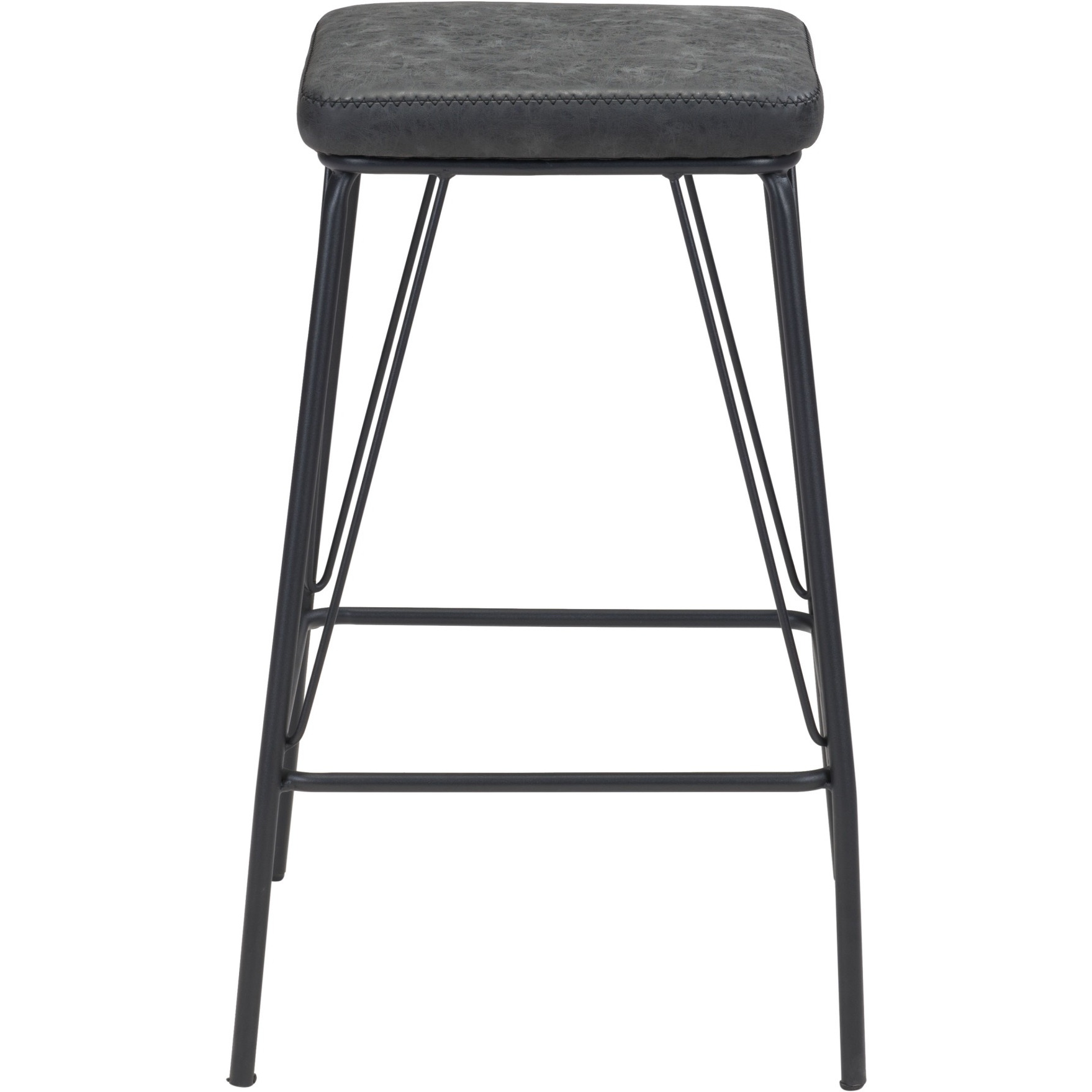 Samuel Counter Stool (Set of 2) Vintage Black