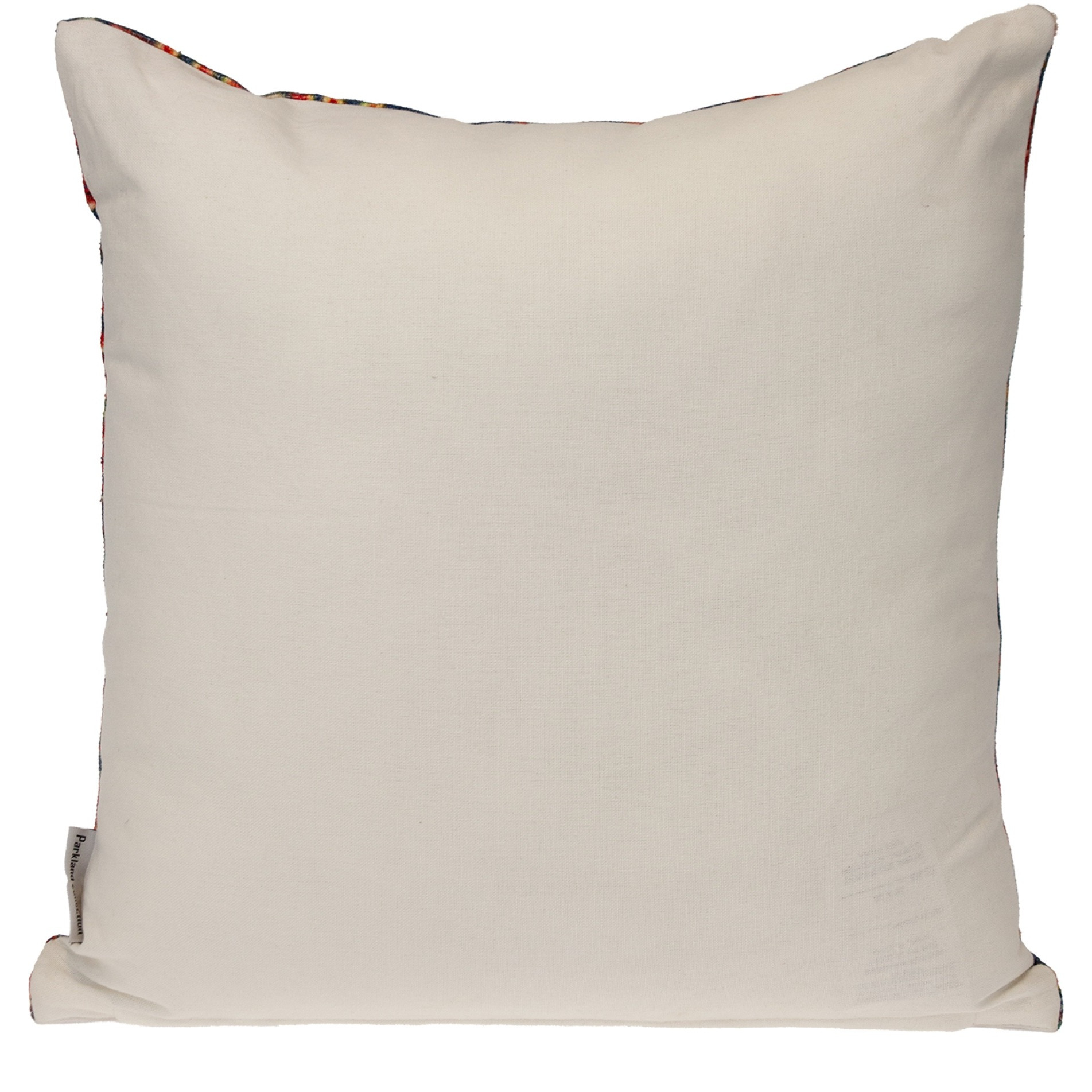 Parkland Collection Transitional Tapestry Blue Square 18" x 18" Pillow