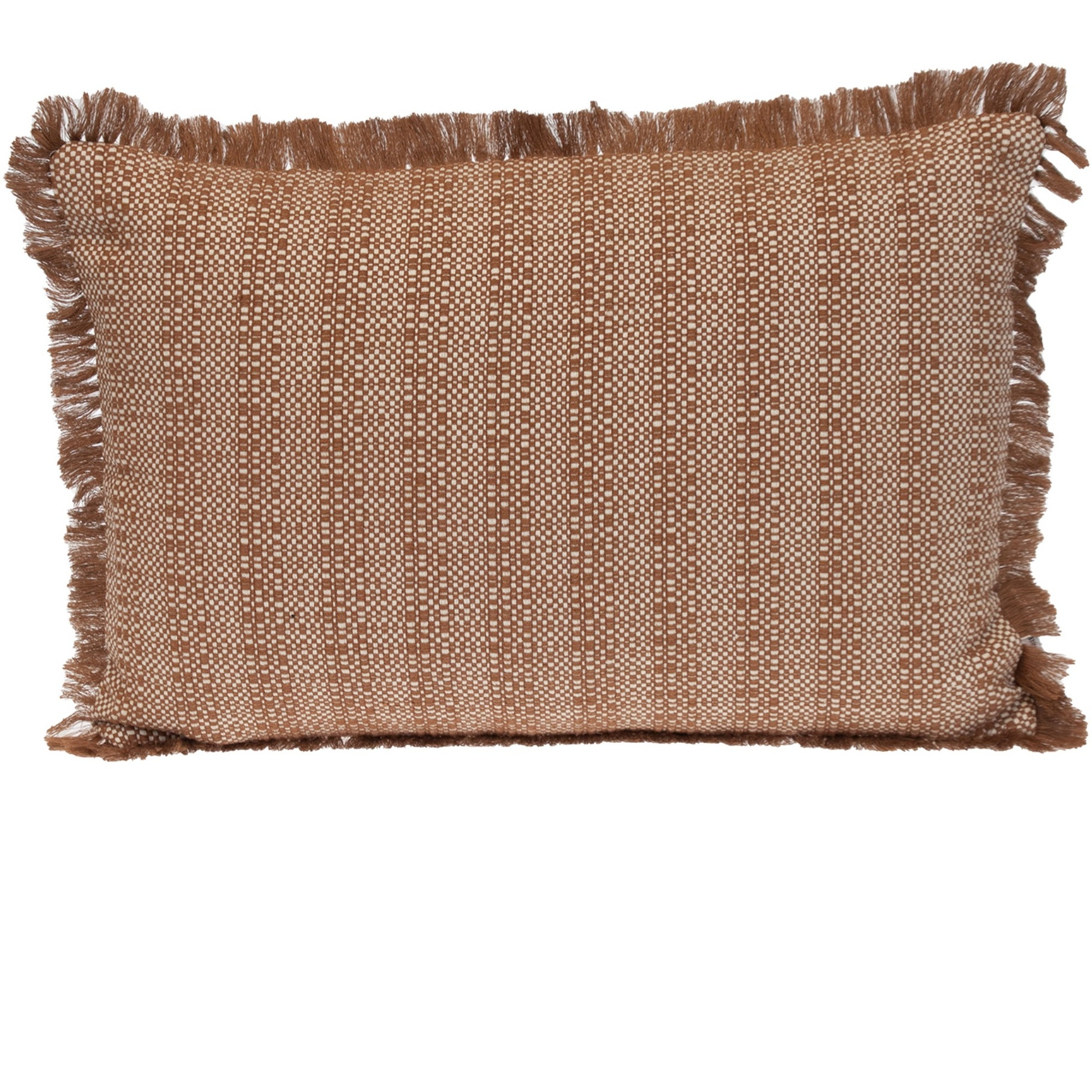 Parkland Collection Transitional Stripes Brown 14" x 20" Pillow