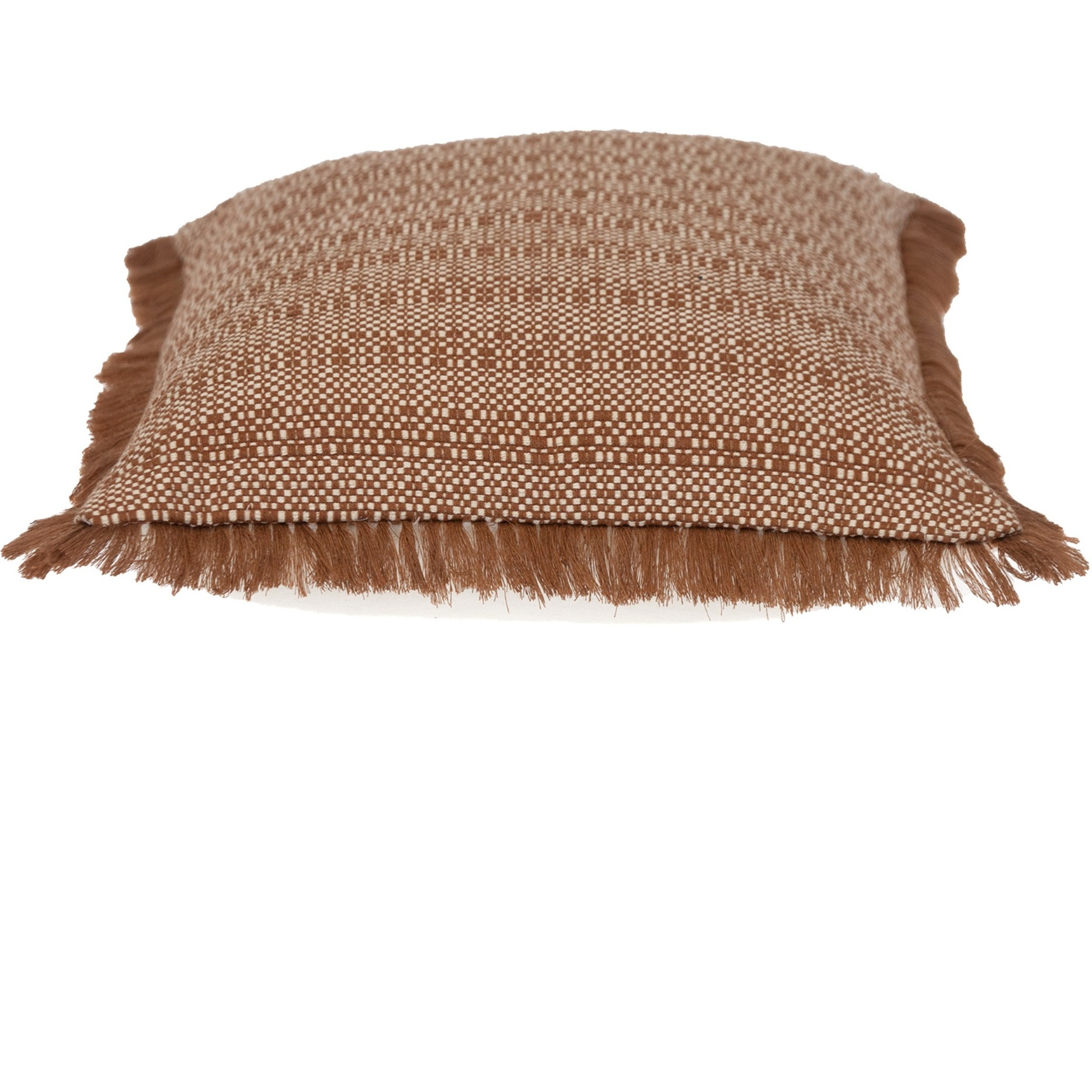 Parkland Collection Transitional Stripes Brown 14" x 20" Pillow