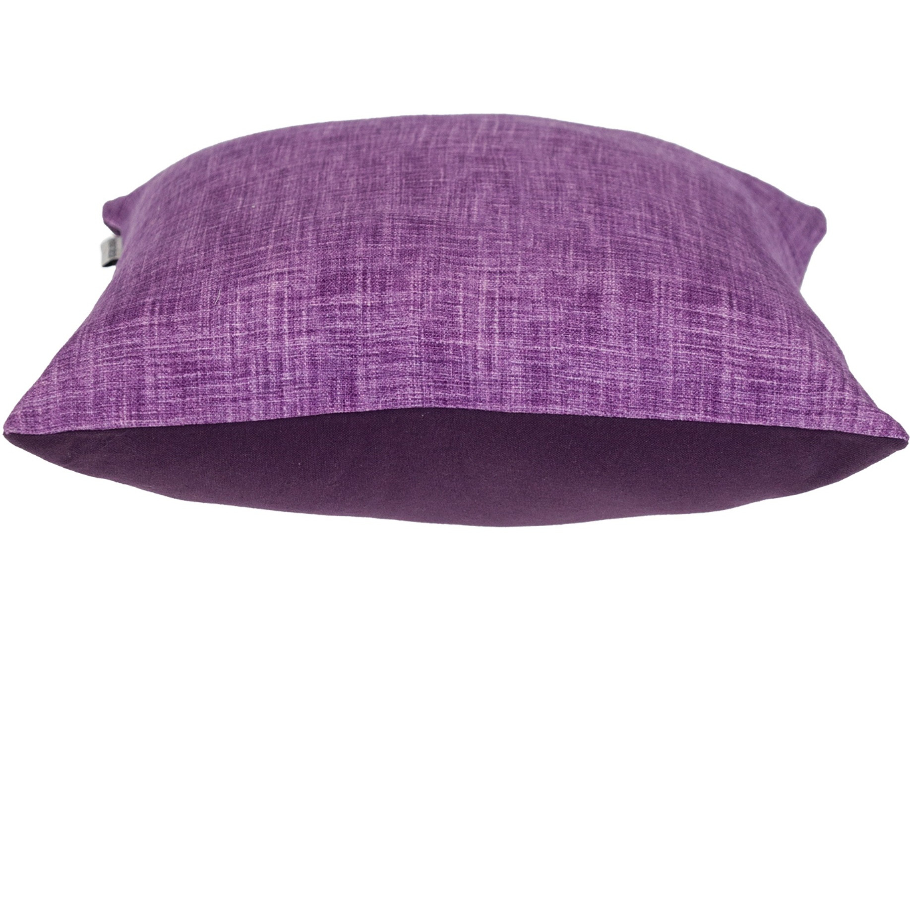 Parkland Collection Transitional Woven Purple Square 18" x 18" Pillow