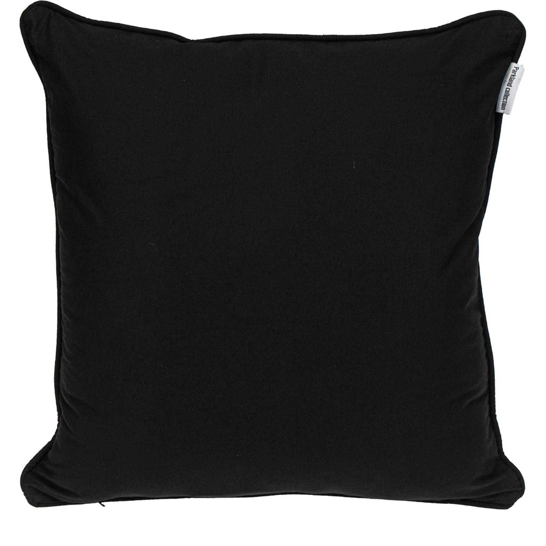 Parkland Collection Transitional Geometric Black 20" x 20" Pillow