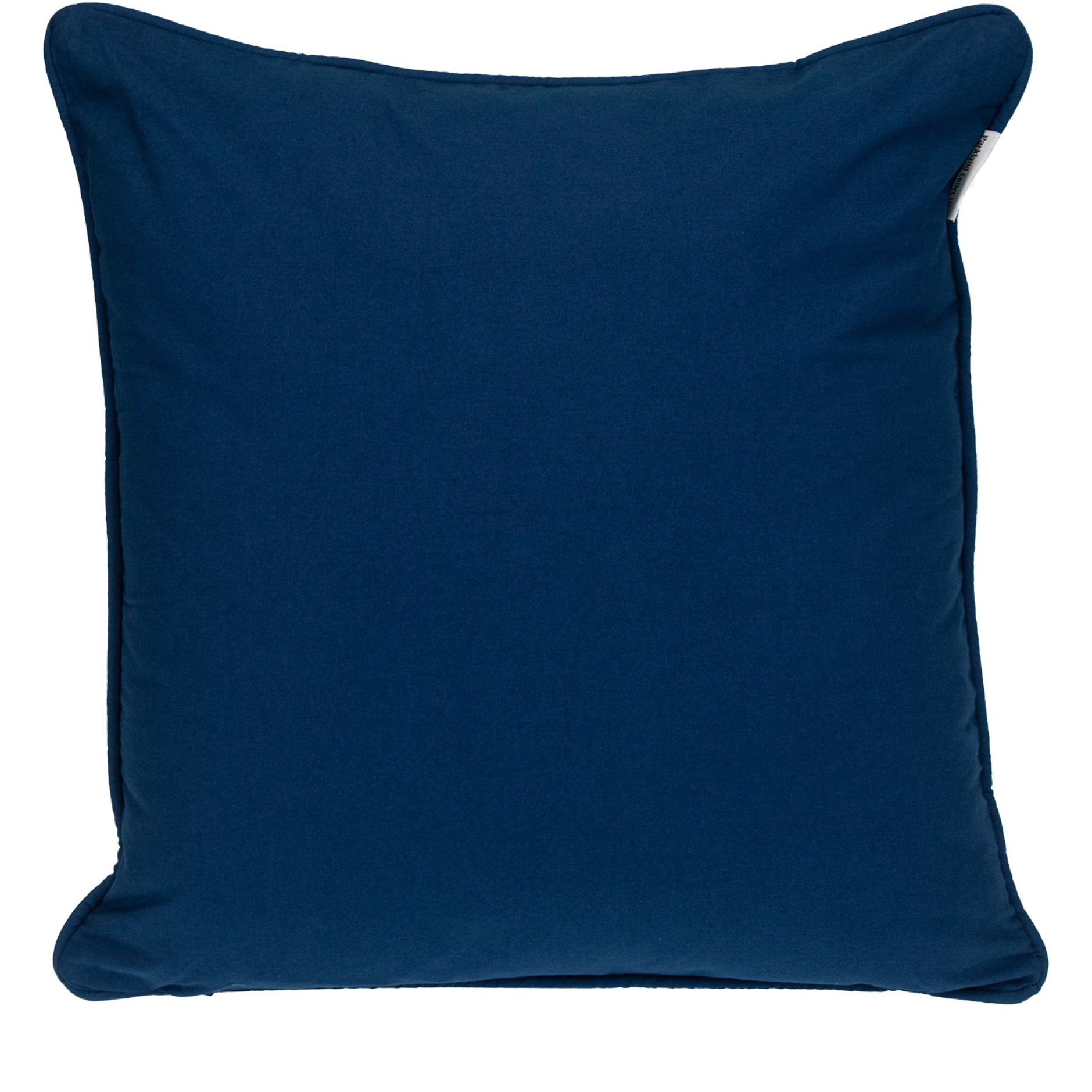 Parkland Collection Transitional Interlocking Blue 20" x 20" Pillow