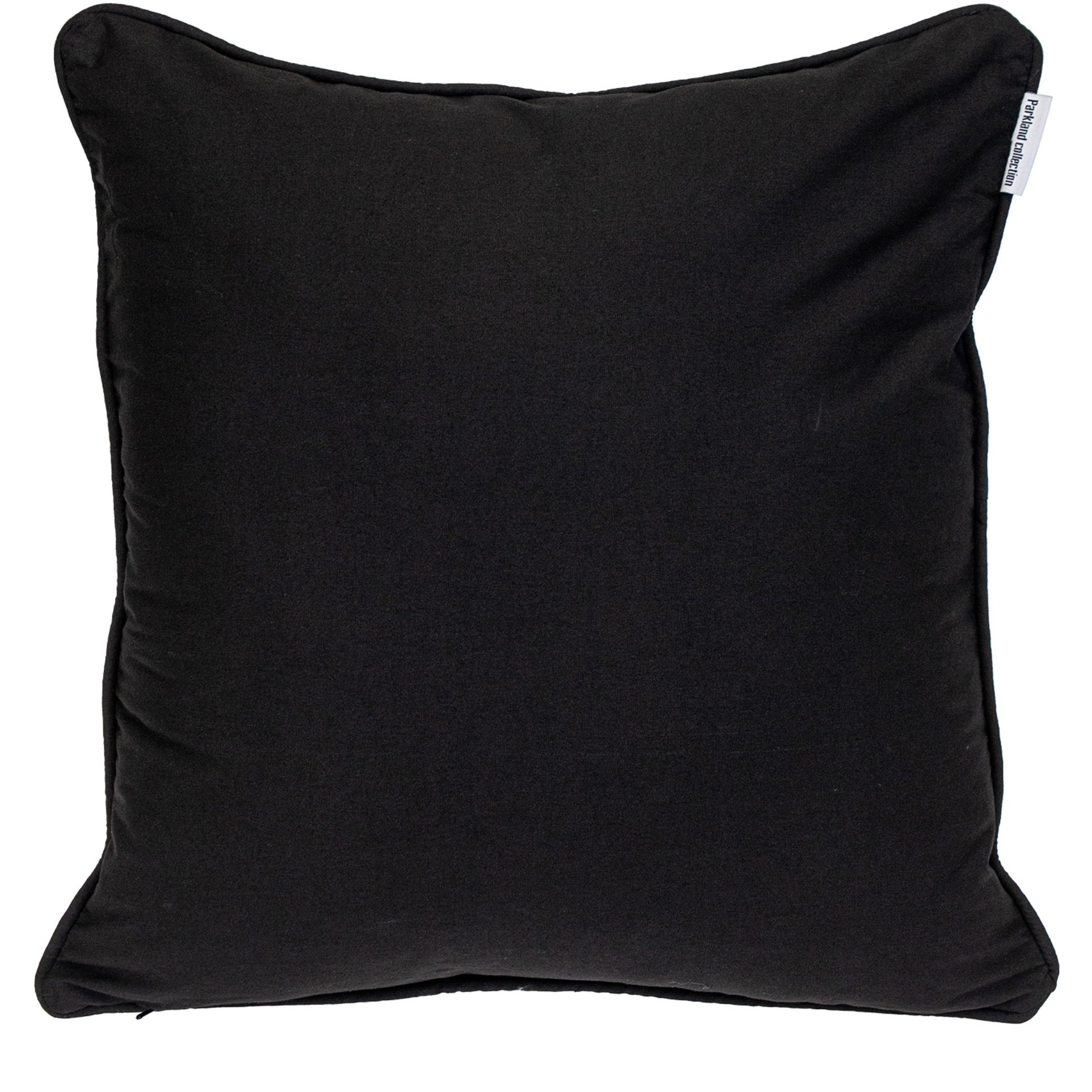 Parkland Collection Geometric Blue And White Square 20" x 20" Pillow