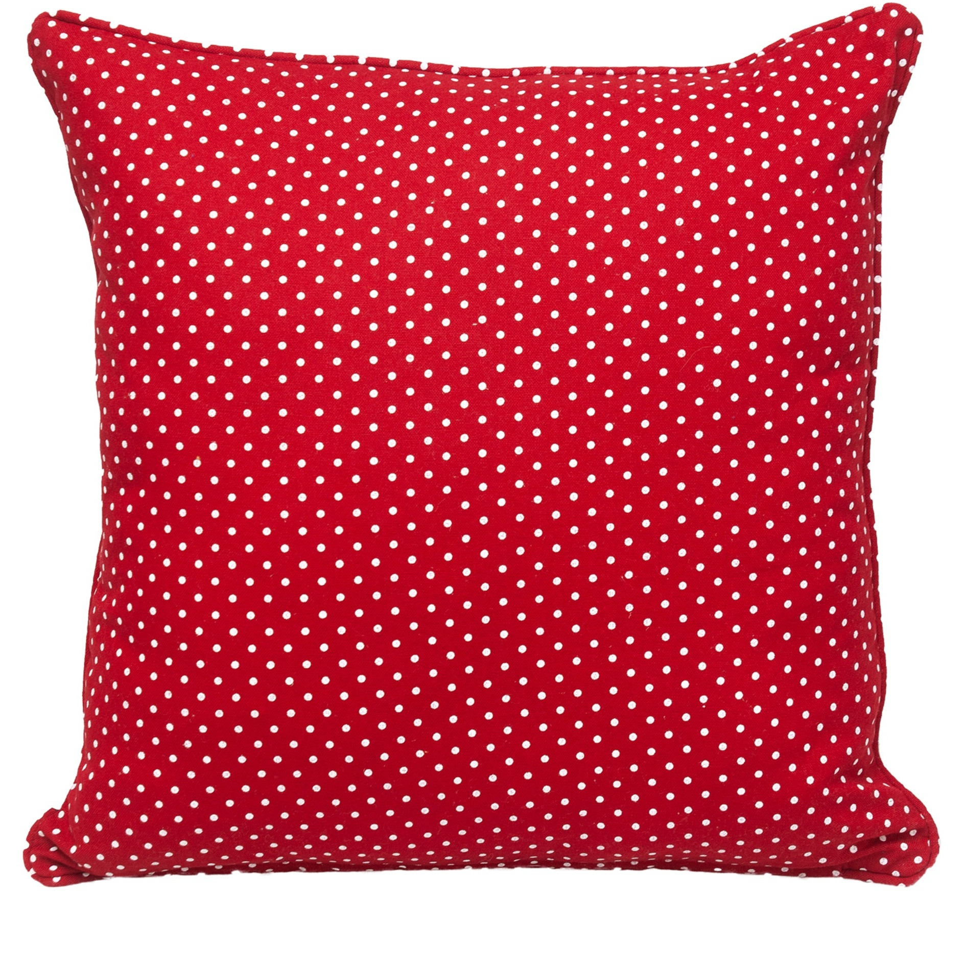 Parkland Collection Transitional Checkered White 18" x 18" Pillow