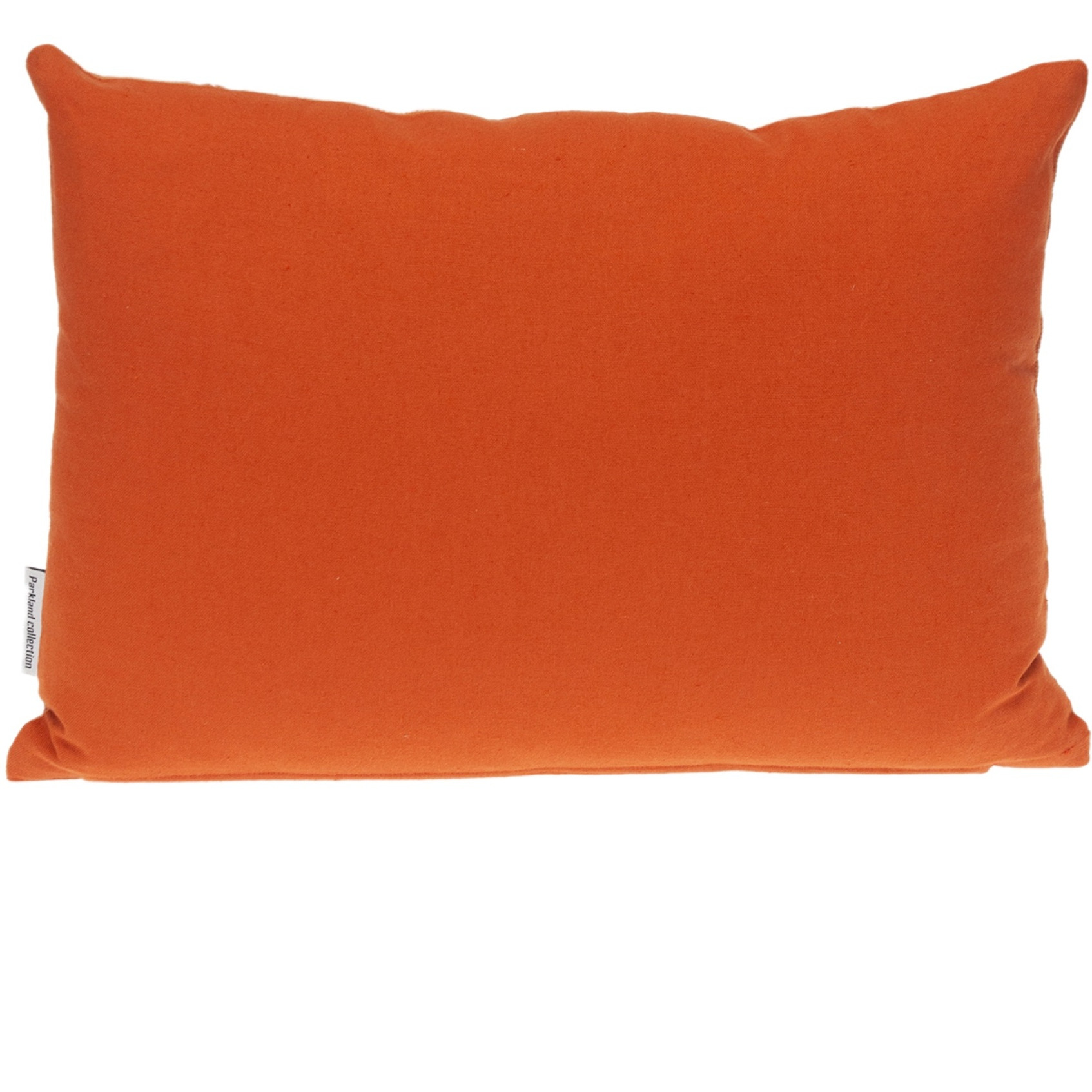 Parkland Collection Transitional Geometric Orange 14" x 20" Pillow