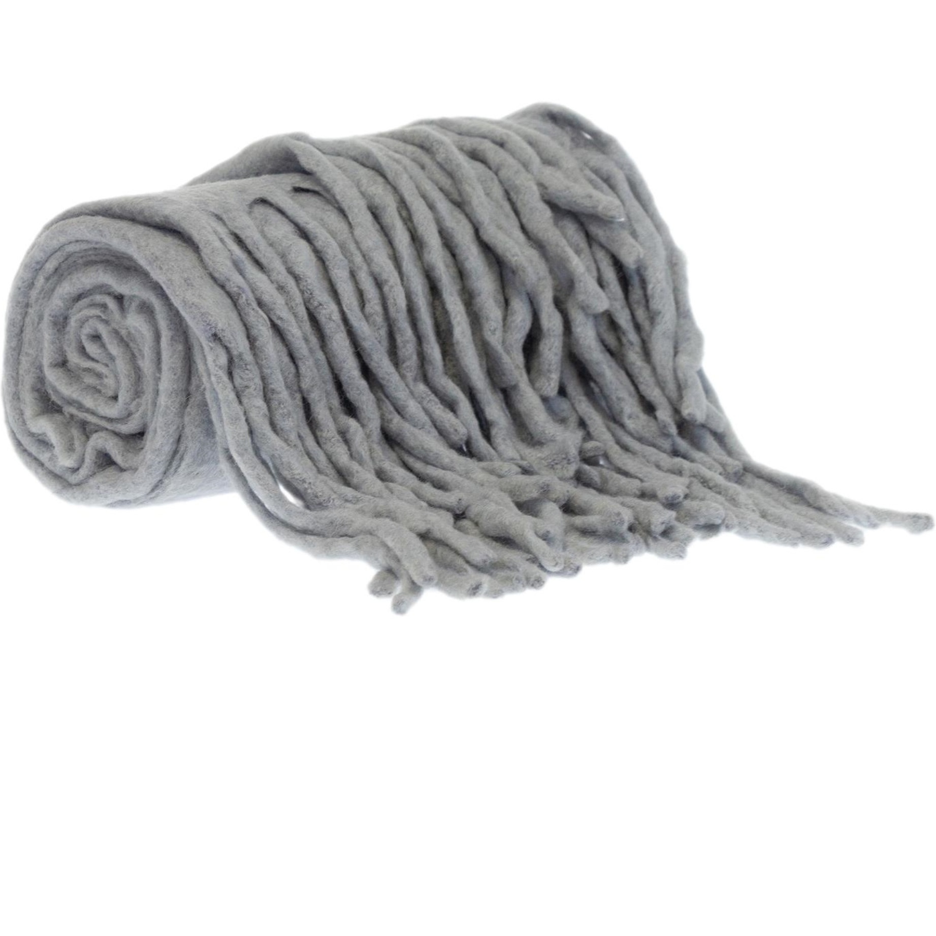 Parkland Collection Nagar Transitional Gray 52" x 67" Woven Handloom Throw