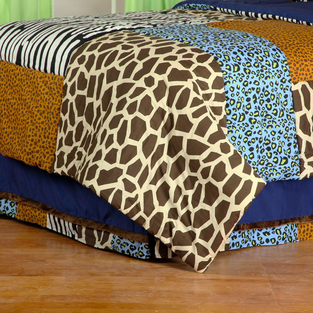 Jazzie Jungle Boy - Full Bed Skirt