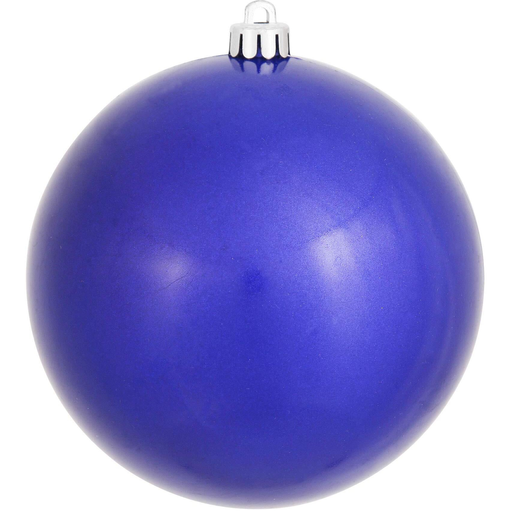Vickerman 12" Colbalt BL Candy Ball UV Drilled Cap - N593022DCV