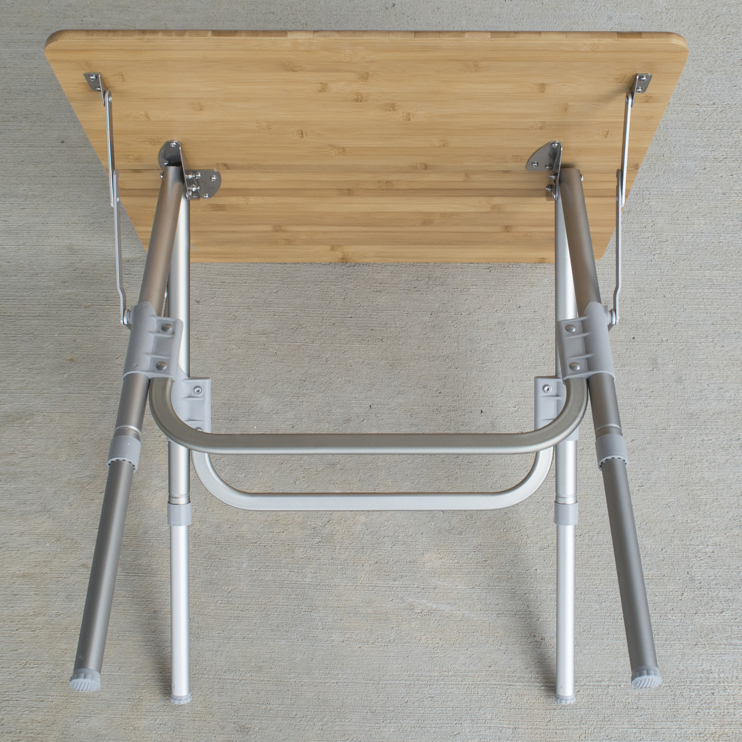 Folding Bamboo Side Table