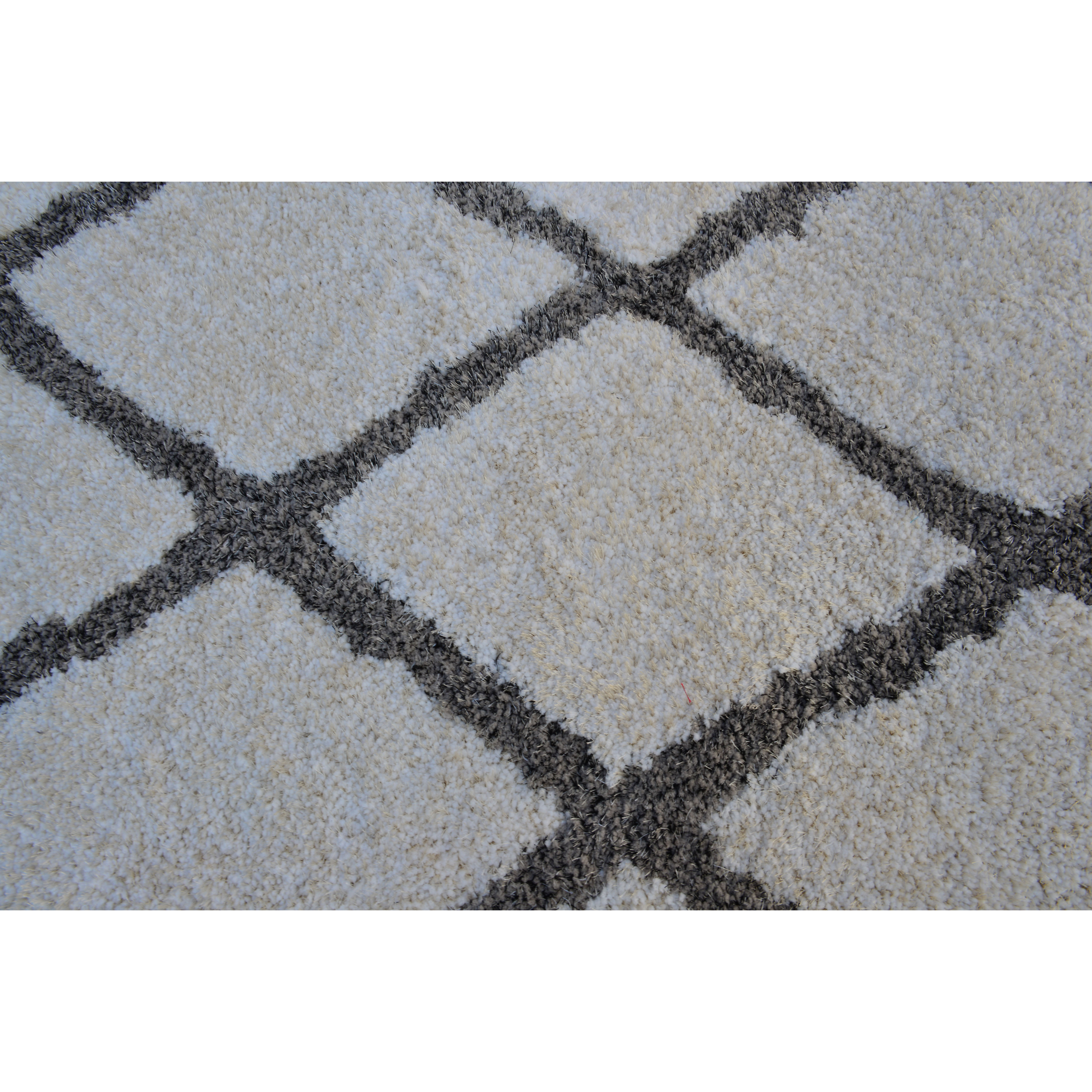 MOROCCAN- Cream/Grey ~ MORO-202 8x10