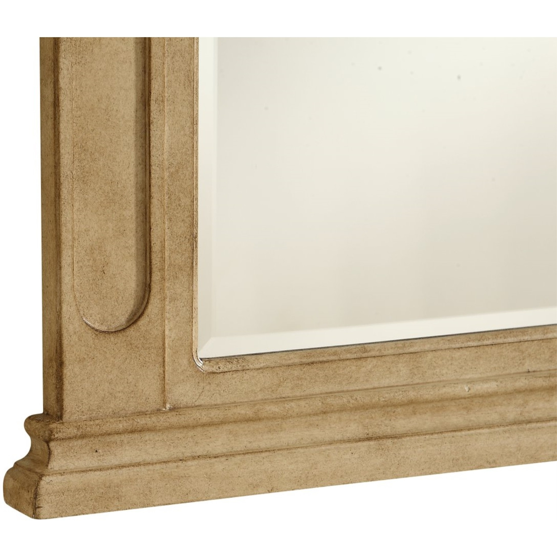 Danville 32 In. Traditional Mirror In Antique Beige