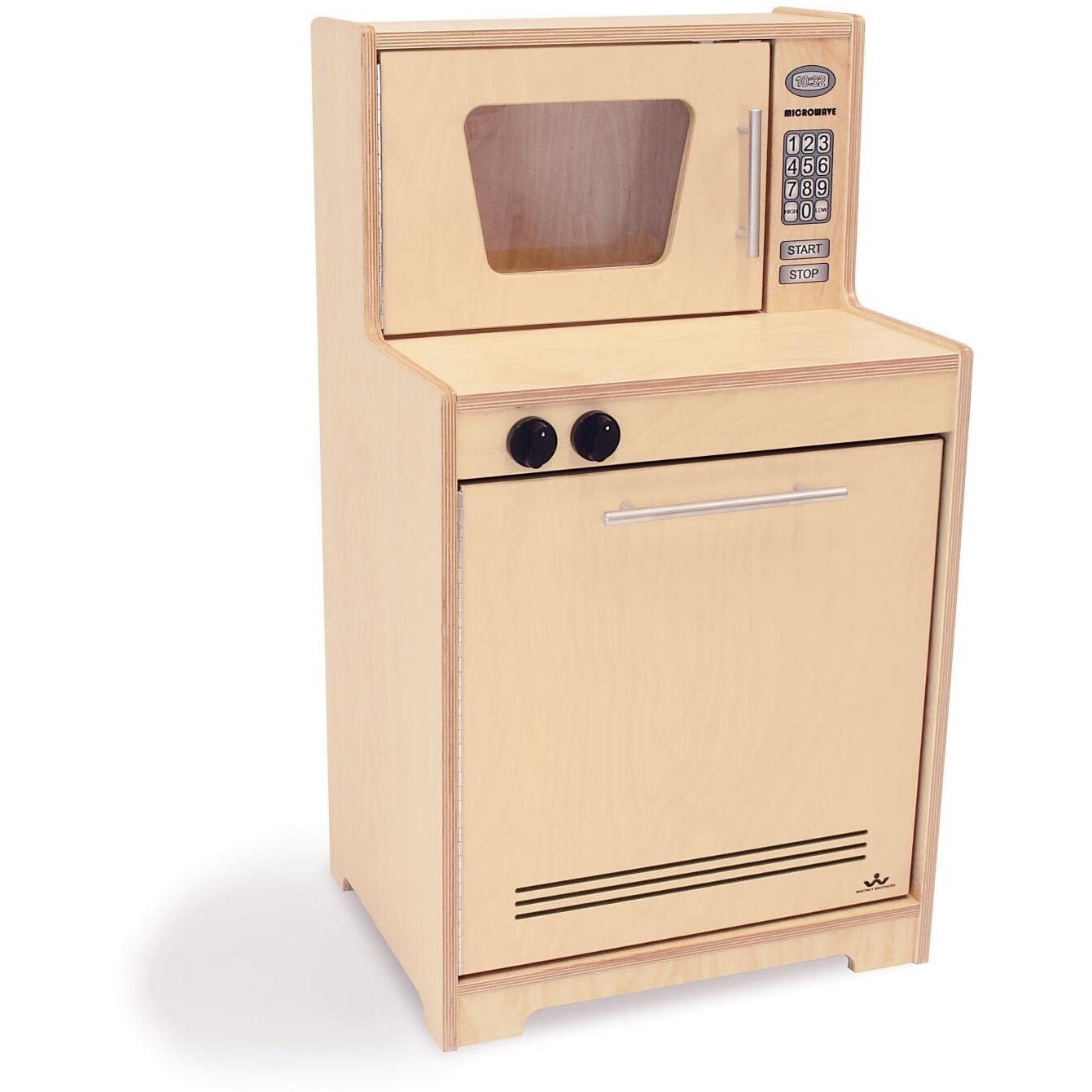Microwave And Dishwasher Natural Doors