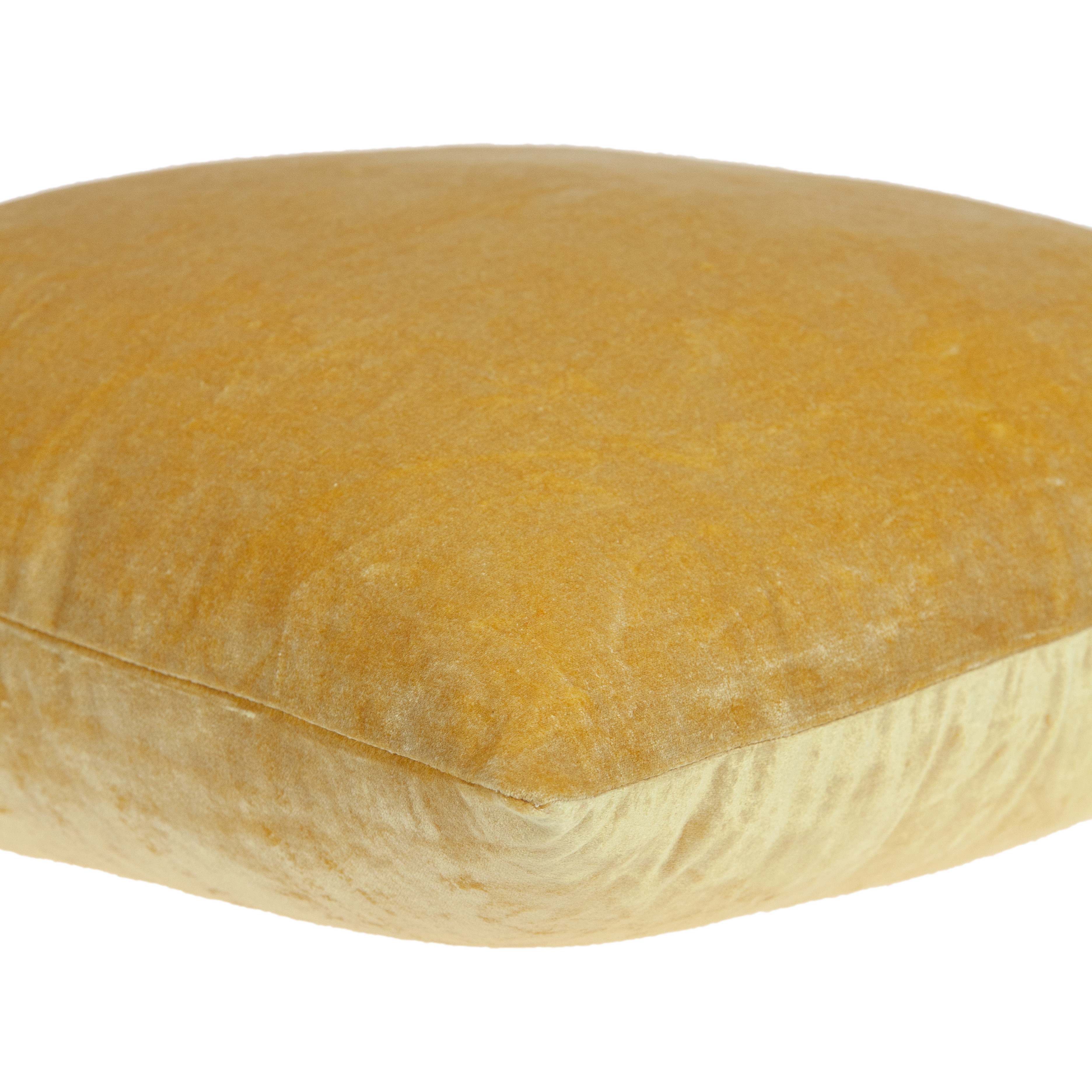 Parkland Collection Danbury Transitional Yellow Solid Pillow Cover With Poly Insert