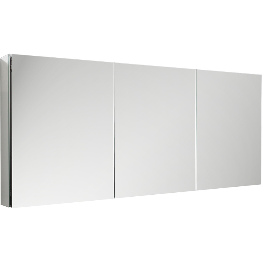Fresca 60" Wide x 36" Tall Bathroom Medicine Cabinet w/ Mirrors
