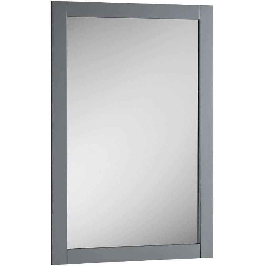 Fresca Manchester 20" Black Traditional Bathroom Mirror