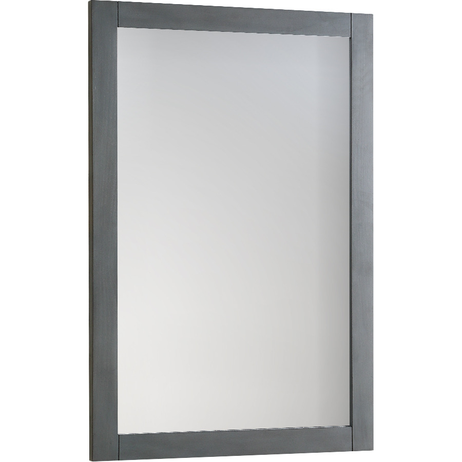 Fresca Manchester Regal 20" Gray Wood Veneer Traditional Bathroom Mirror
