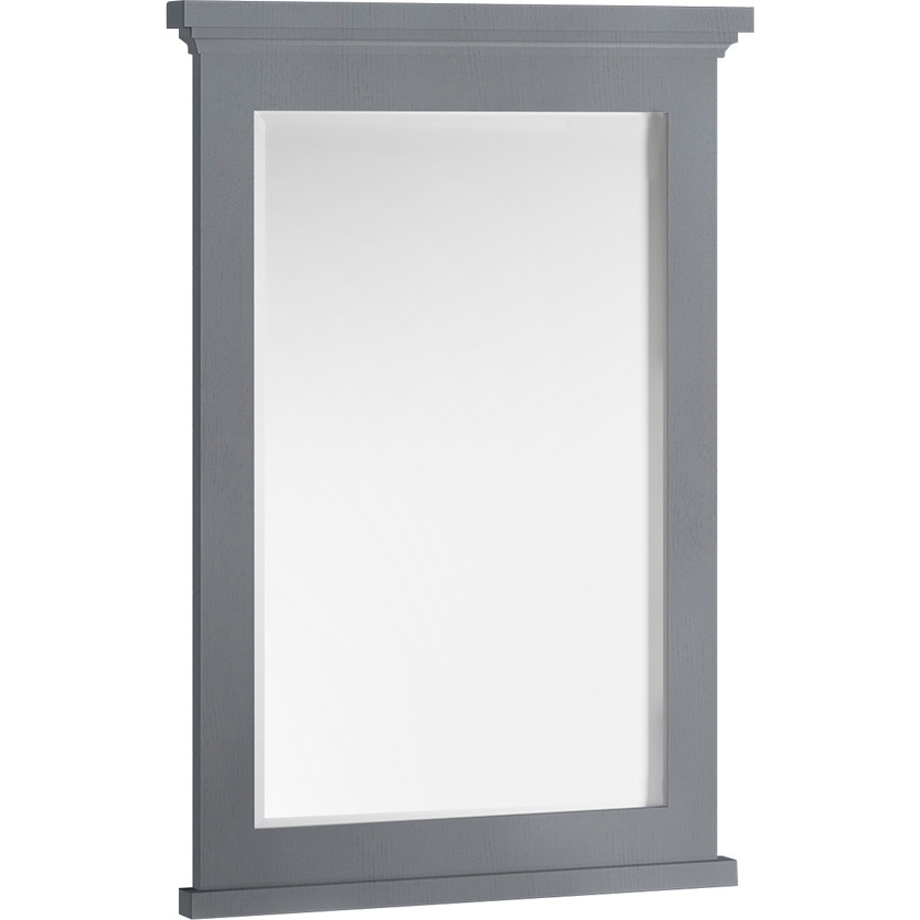 Fresca Windsor 24" Gray Textured Bathroom Mirror