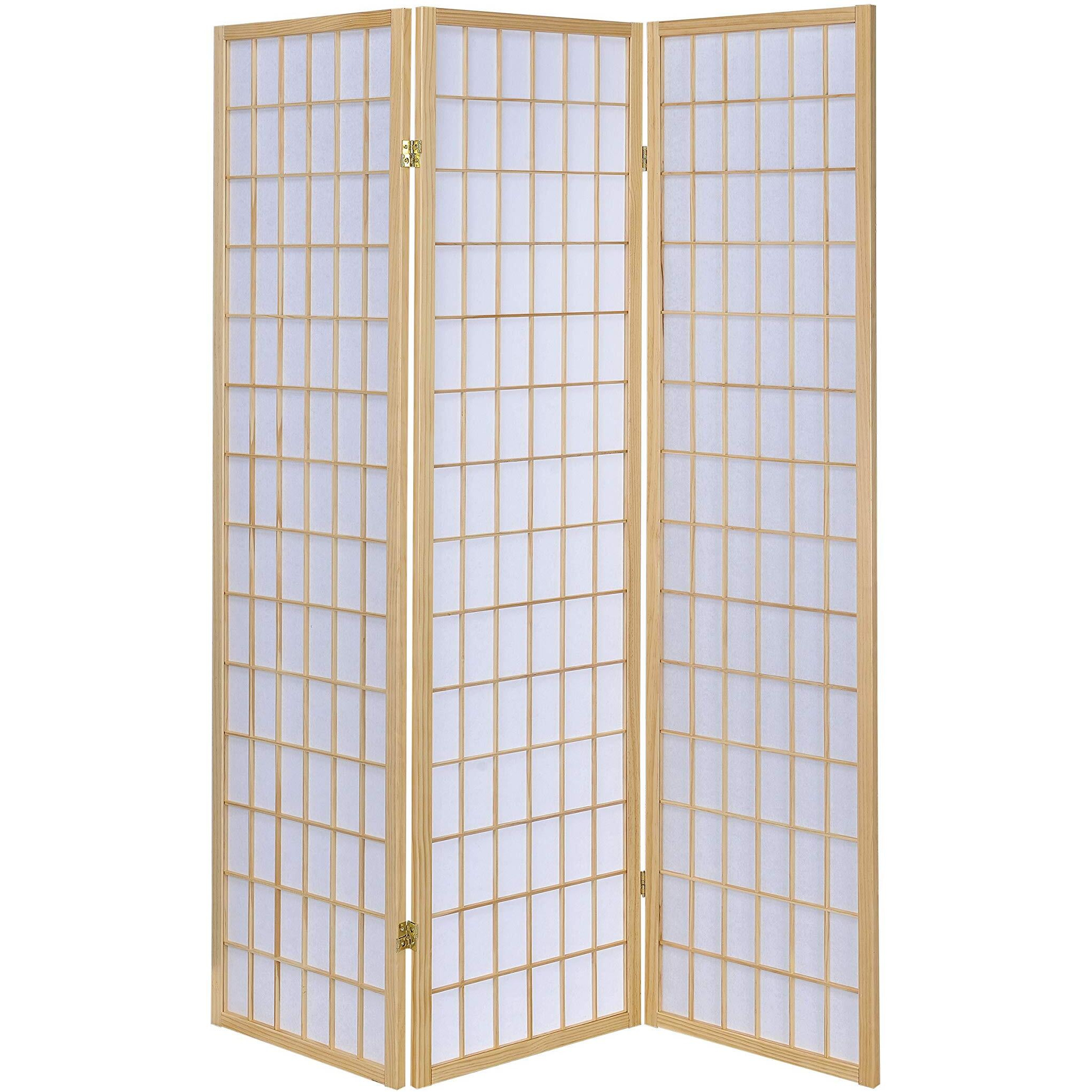 Transitional Natural Folding Screen