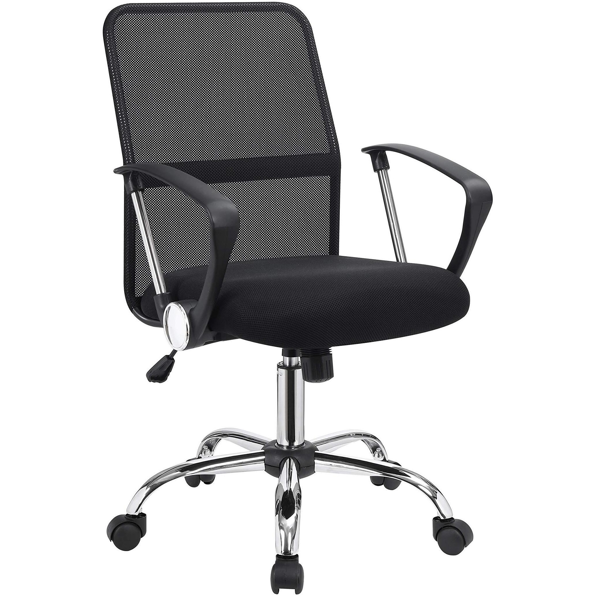 Modern Black Mesh Back Office Chair
