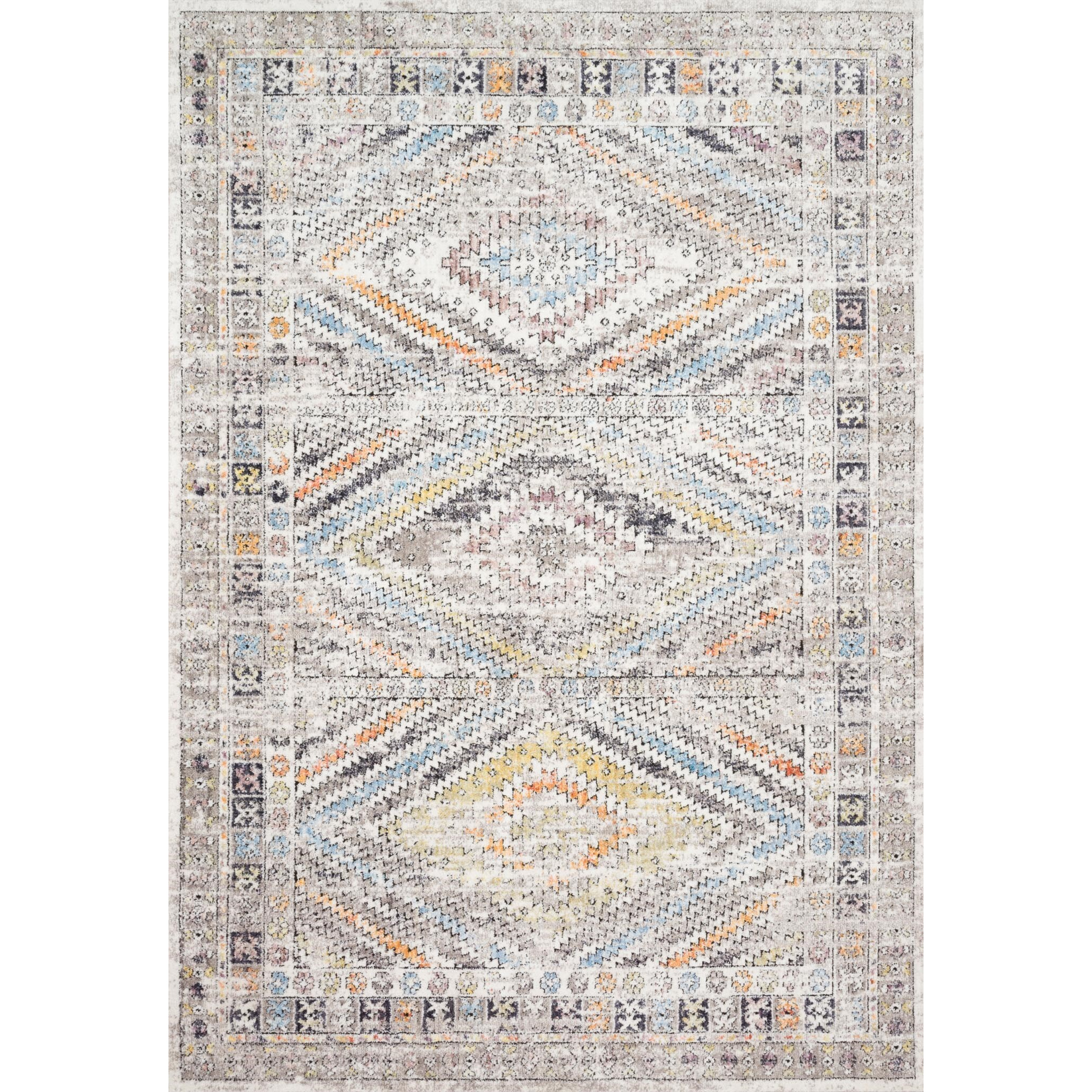 Dante 7'-10" X 10'-6" Rug, Ivory / Multi