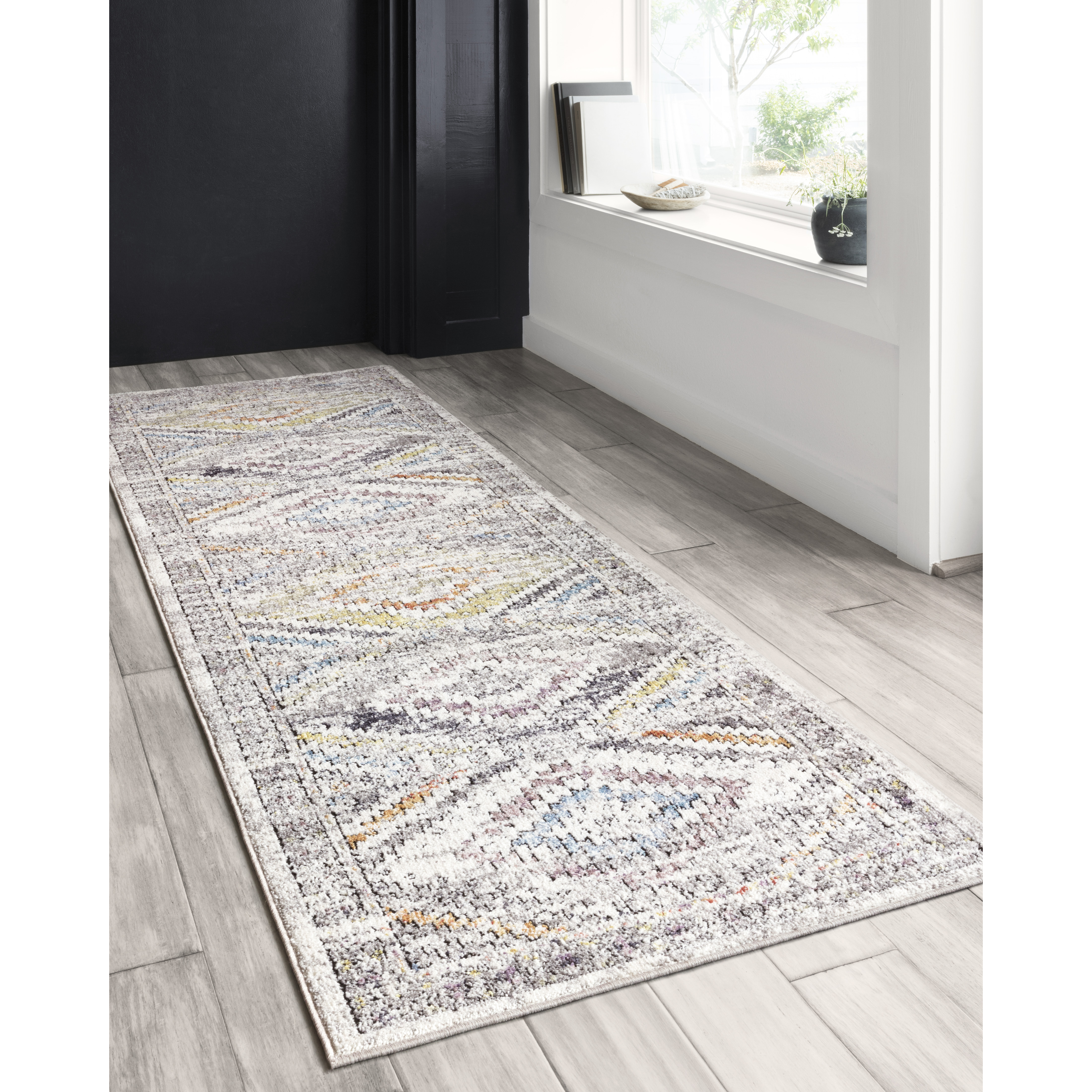 Dante 7'-10" X 10'-6" Rug, Ivory / Multi
